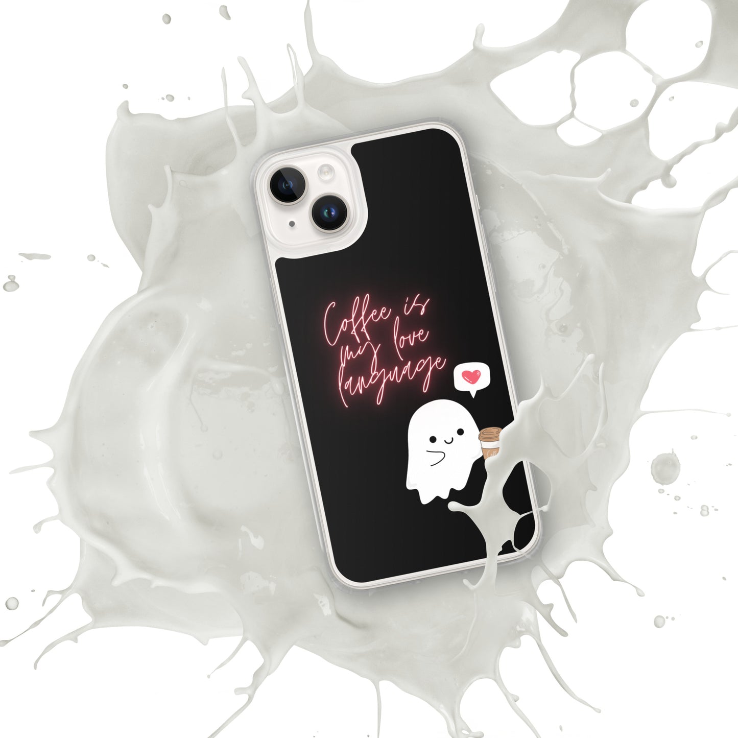 Coffee is my love language iPhone Case