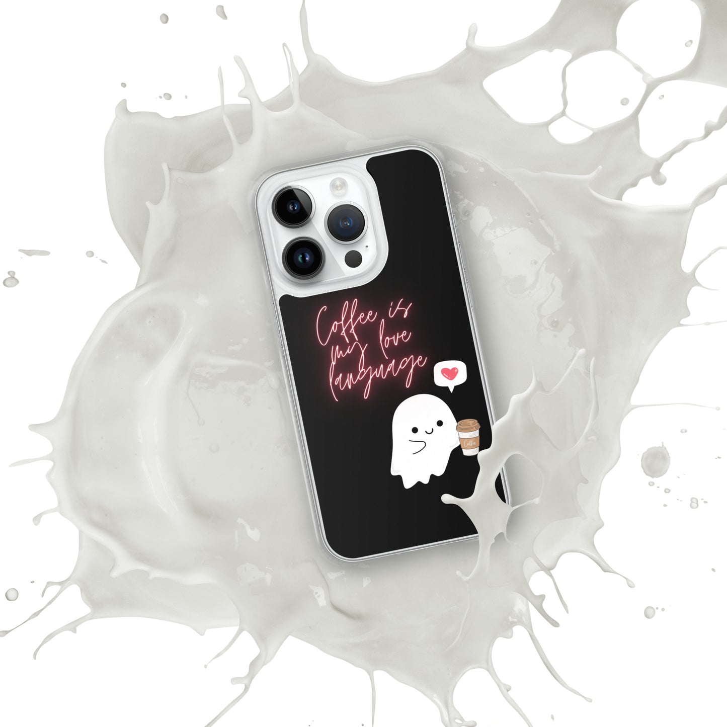 Coffee is my love language iPhone Case