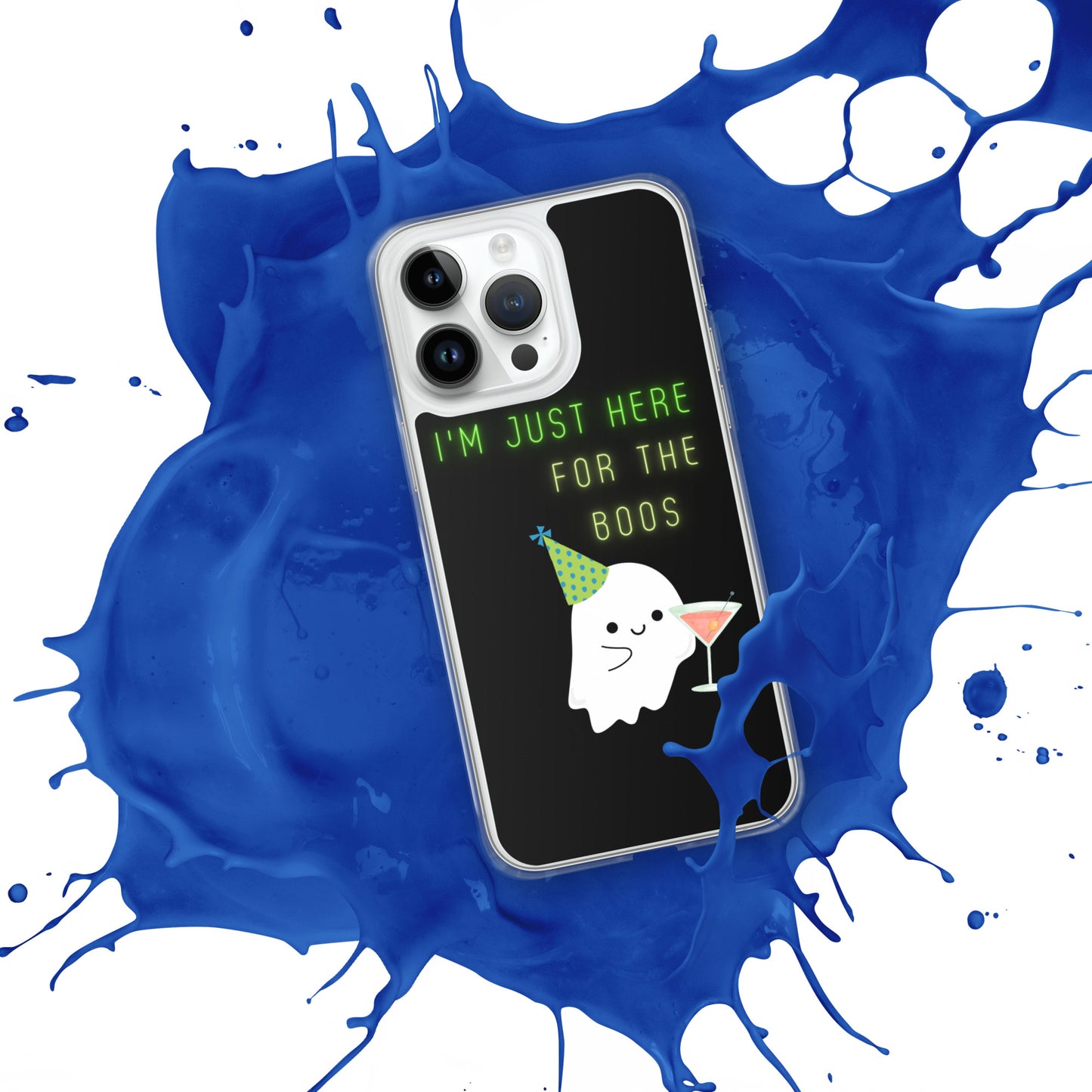 I'm just here for the boos iPhone Case