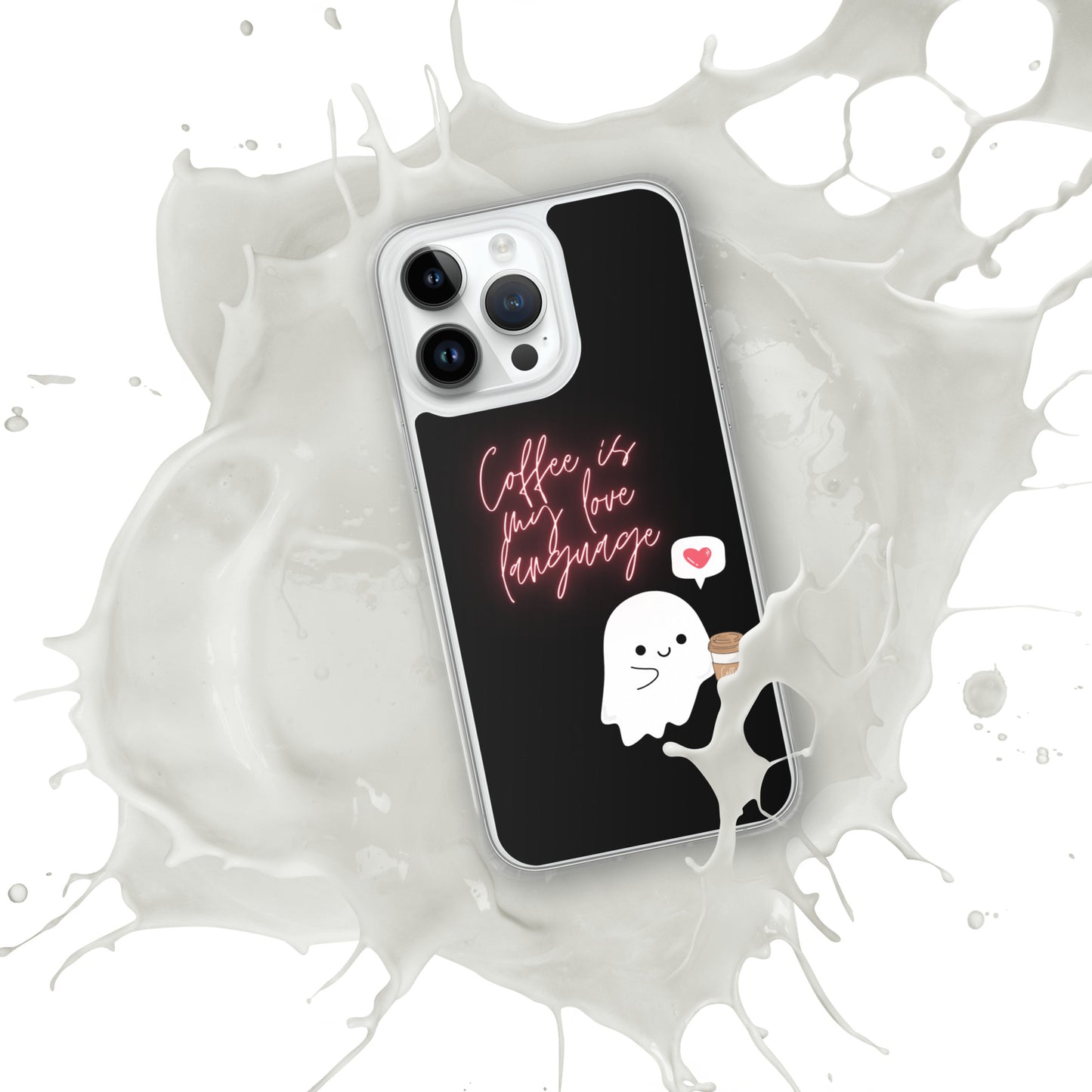 Coffee is my love language iPhone Case