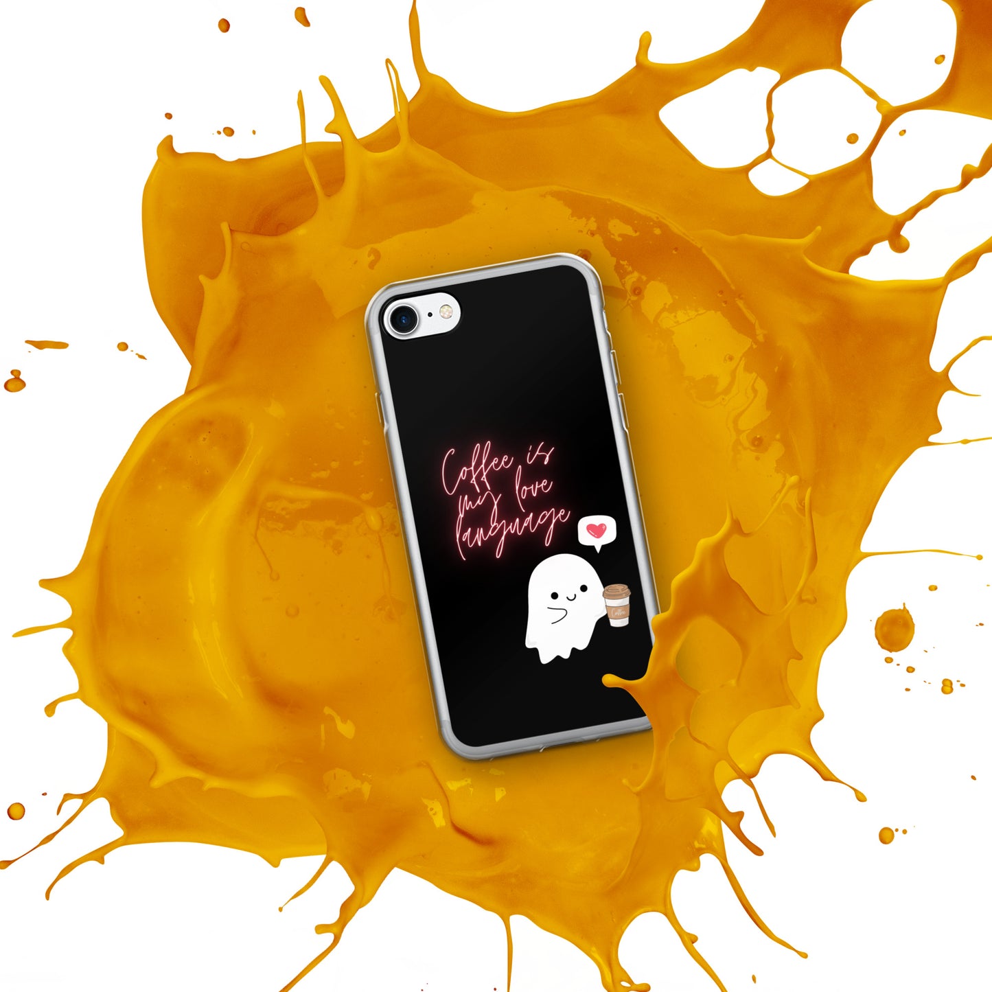 Coffee is my love language iPhone Case