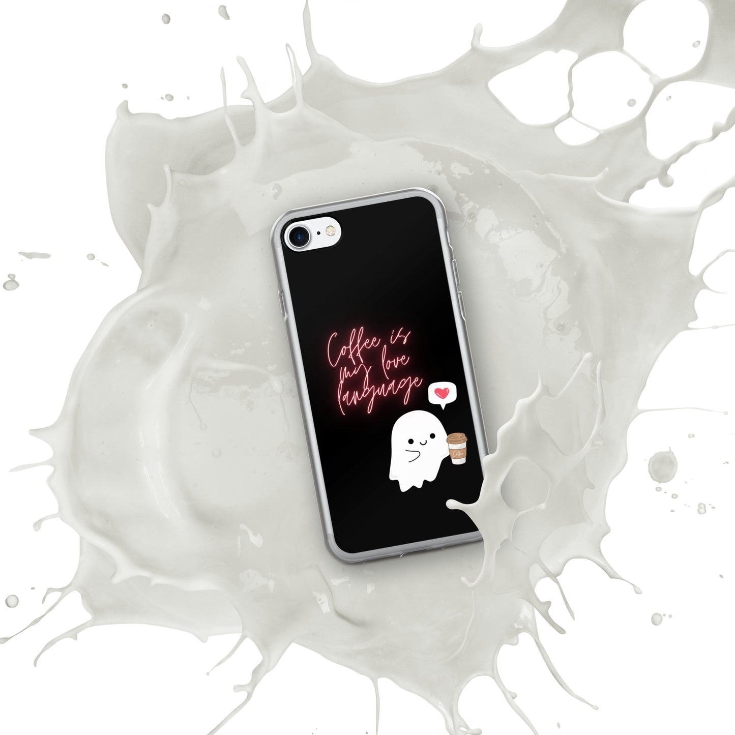 Coffee is my love language iPhone Case