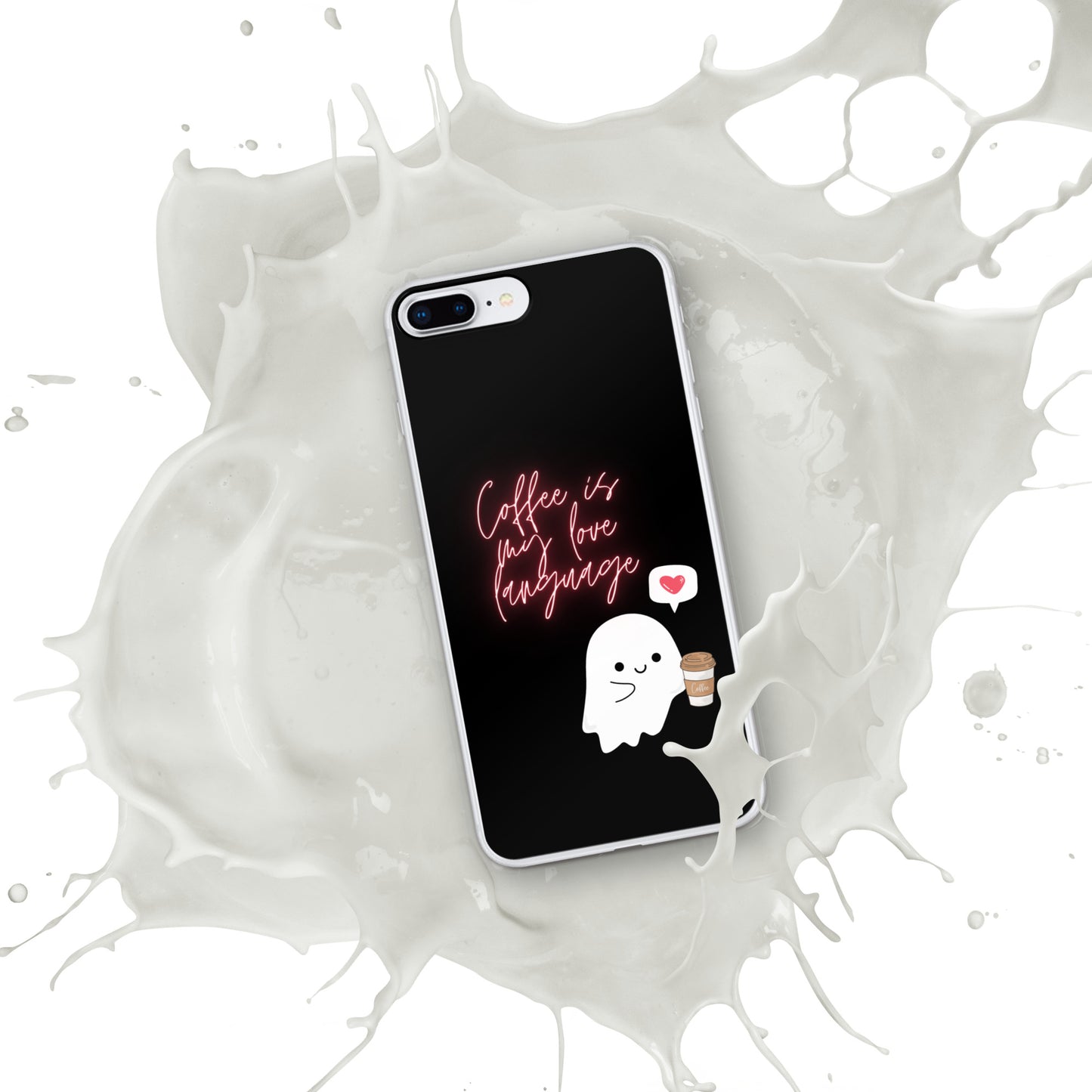 Coffee is my love language iPhone Case