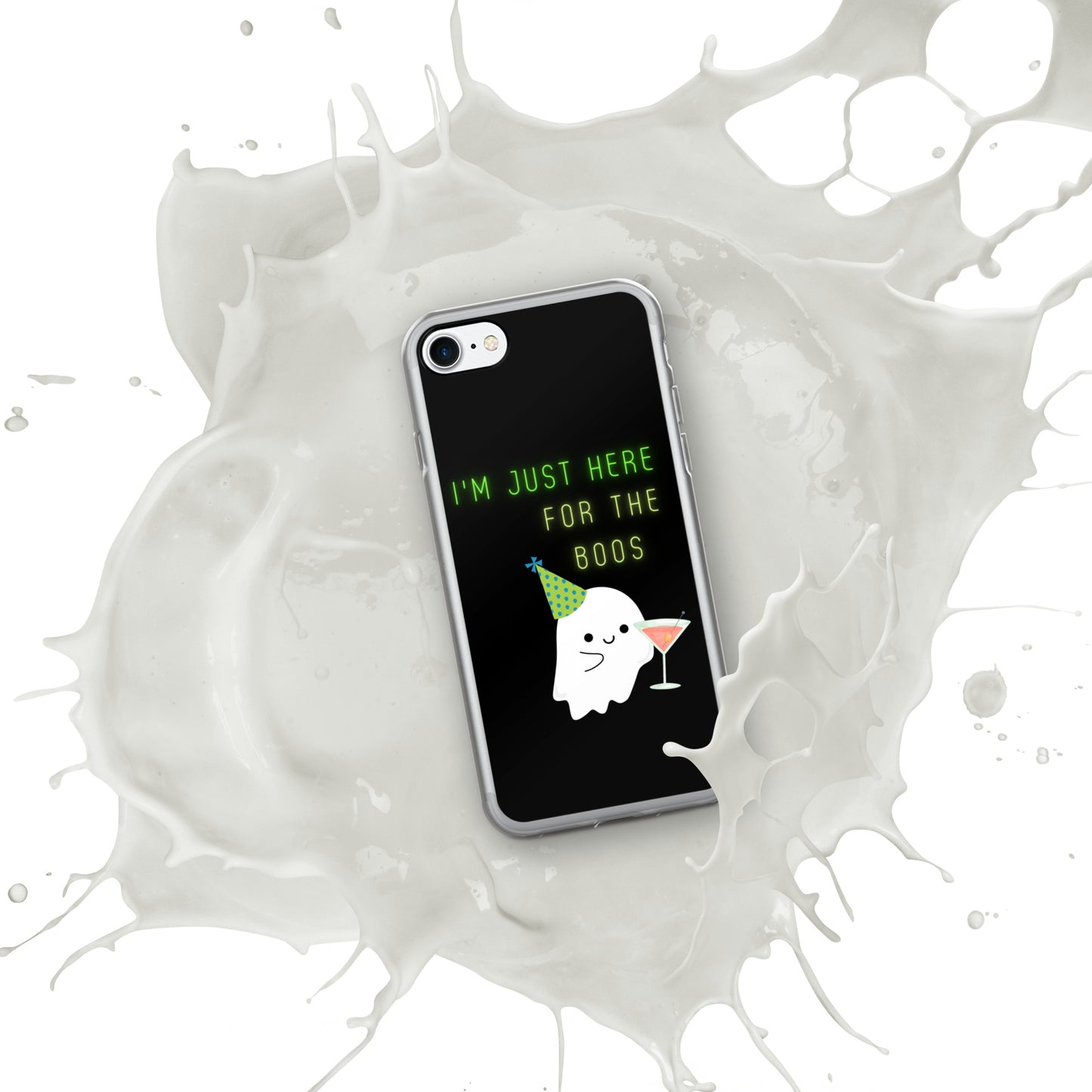 I'm just here for the boos iPhone Case