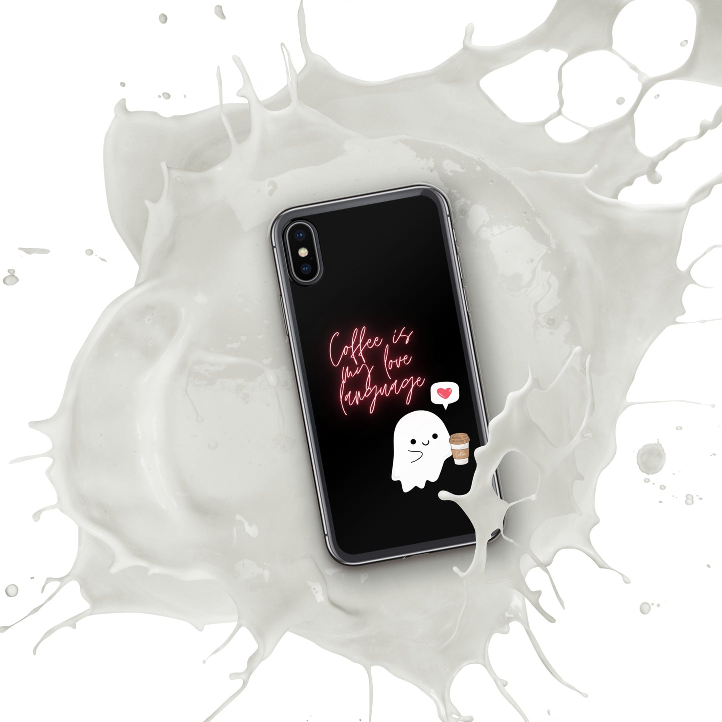 Coffee is my love language iPhone Case