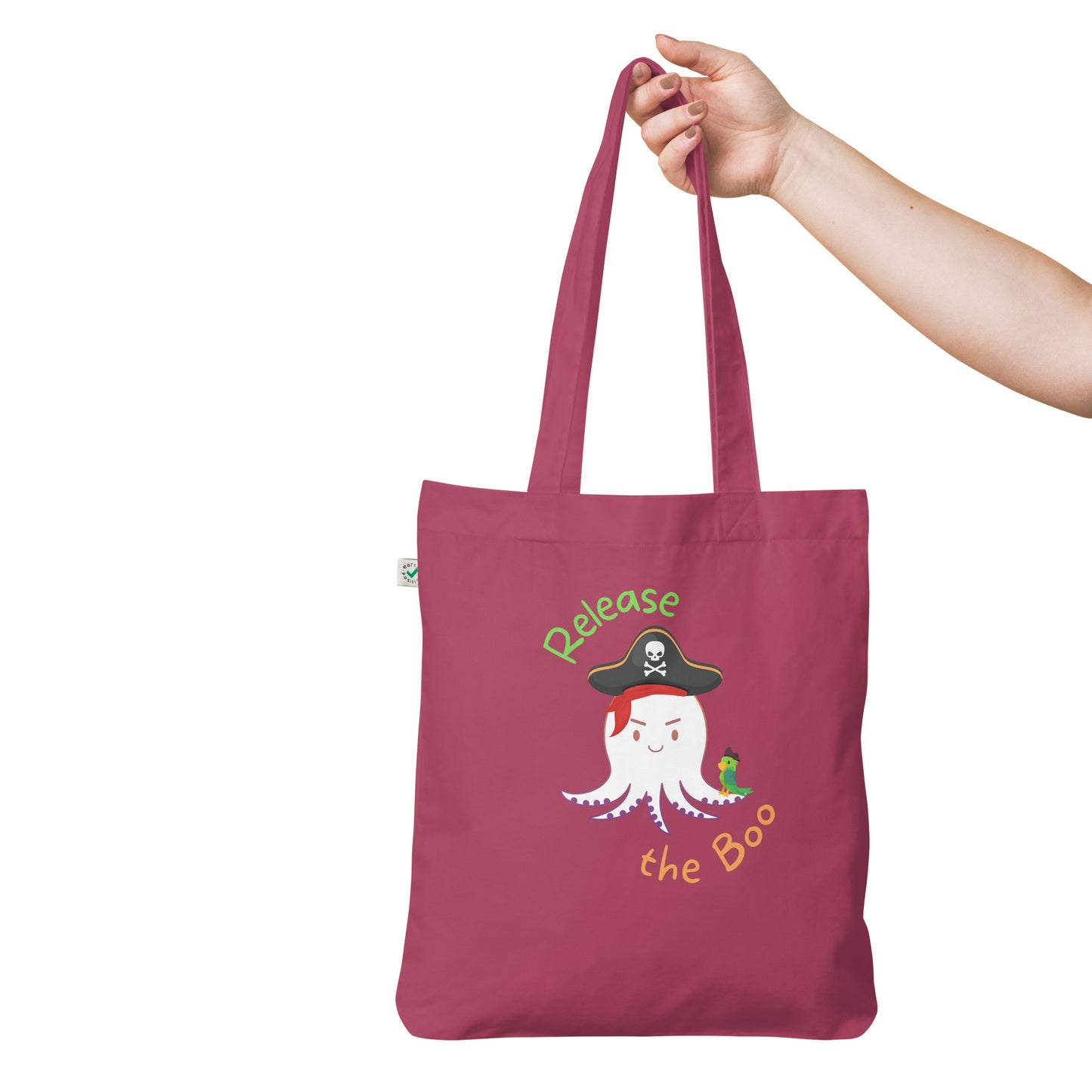 Release the Boo Organic fashion tote bag