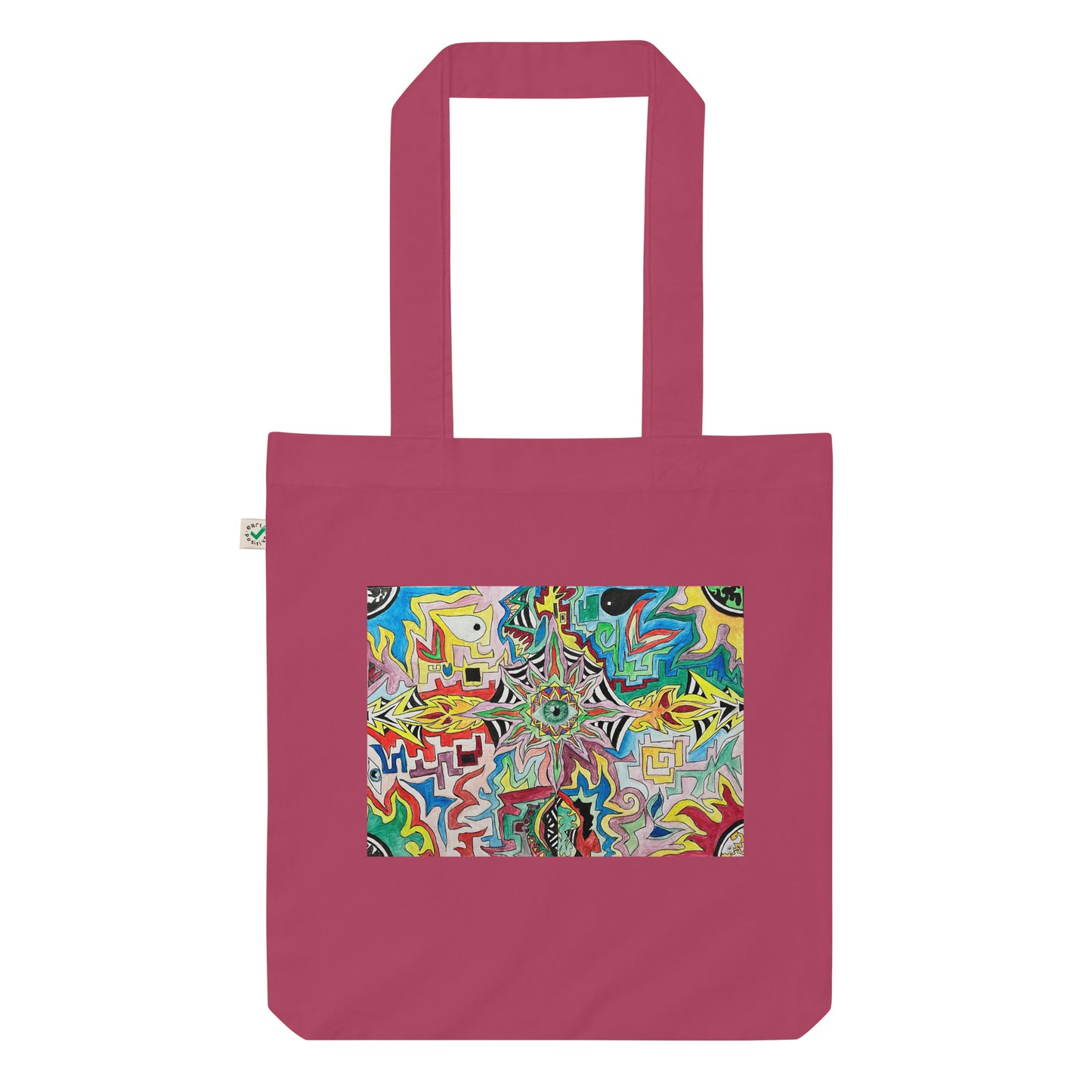 Vision Organic fashion tote bag