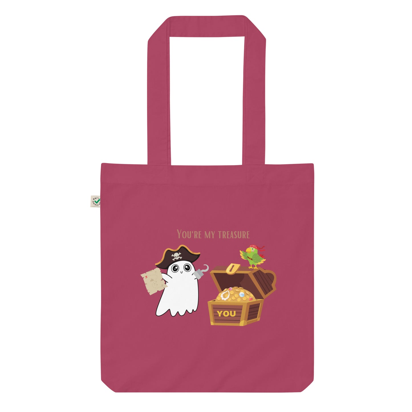 You're my treasure Organic fashion tote bag