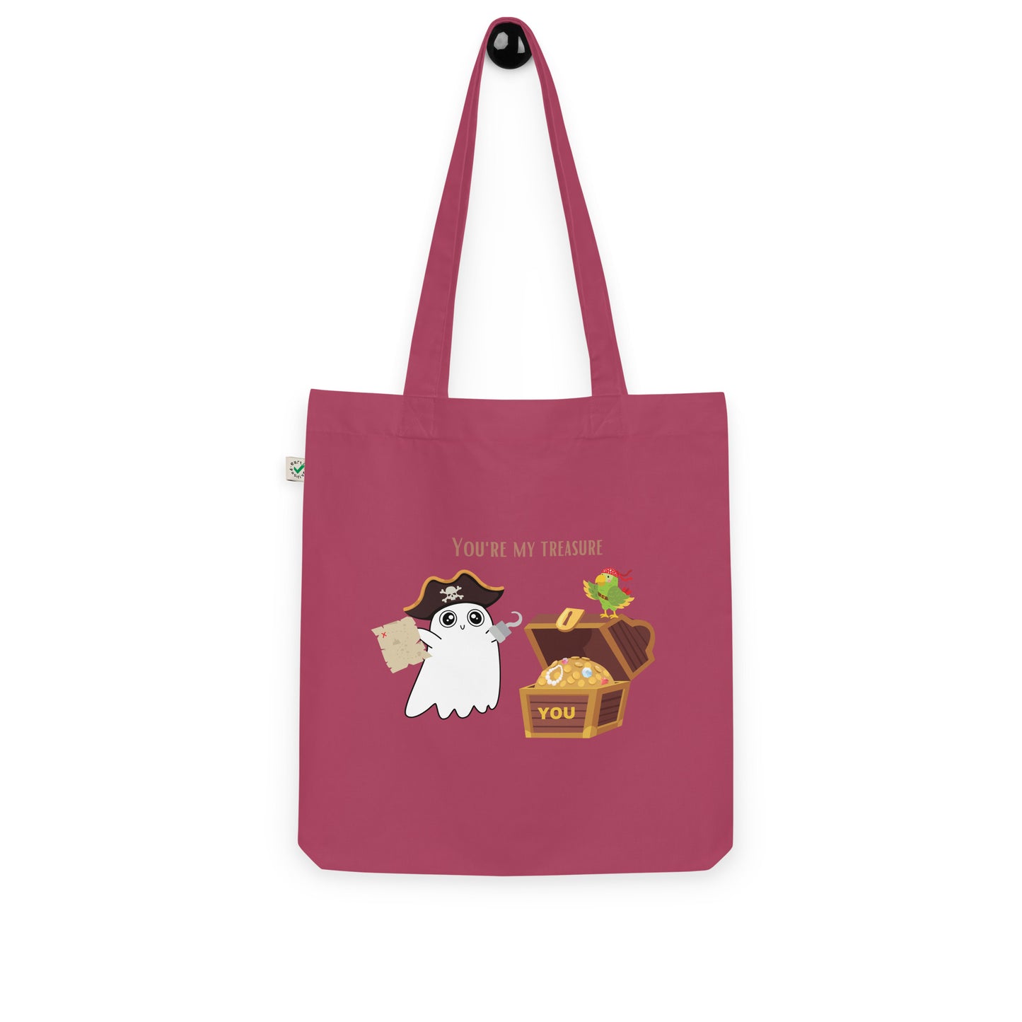 You're my treasure Organic fashion tote bag