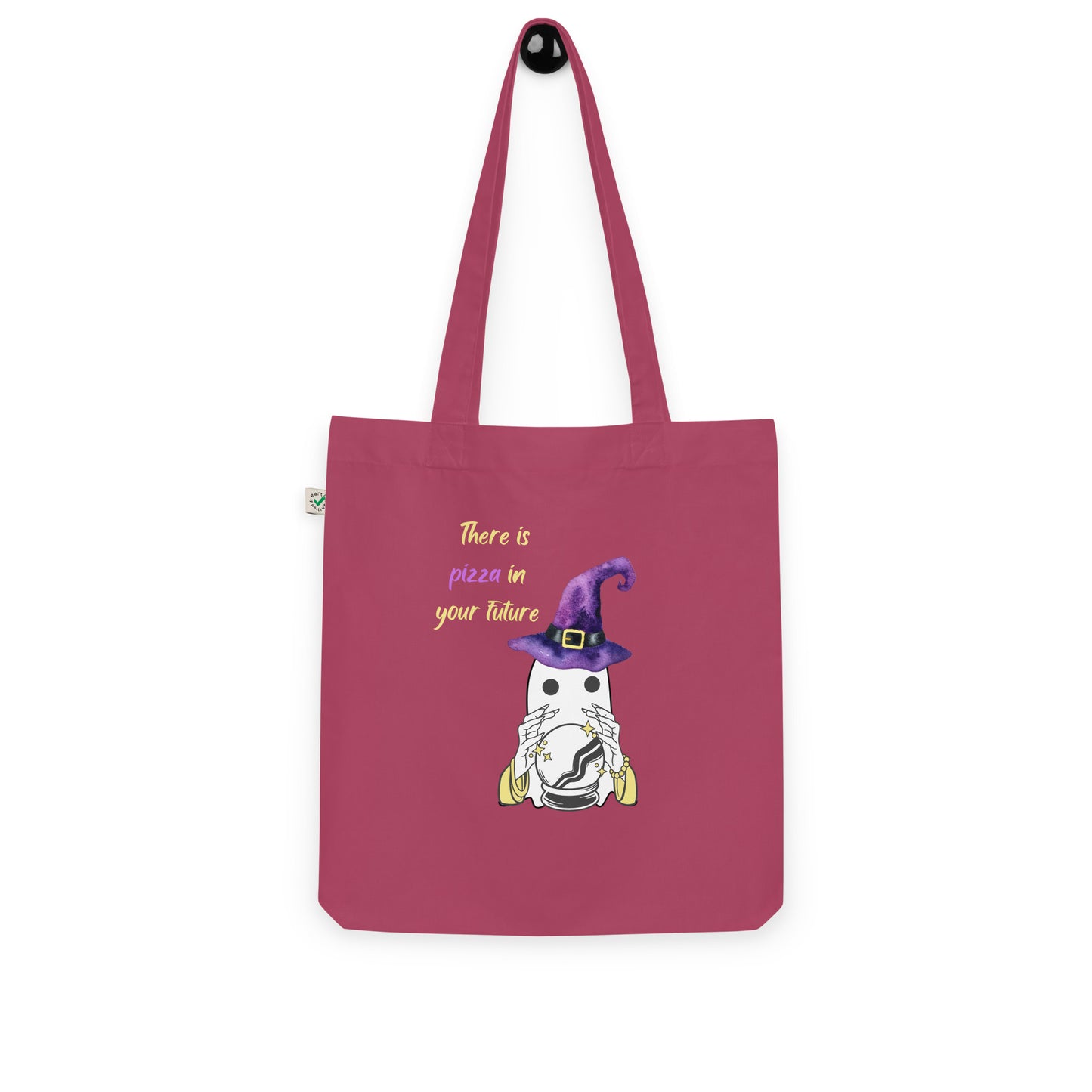 There is pizza in your future Organic fashion tote bag