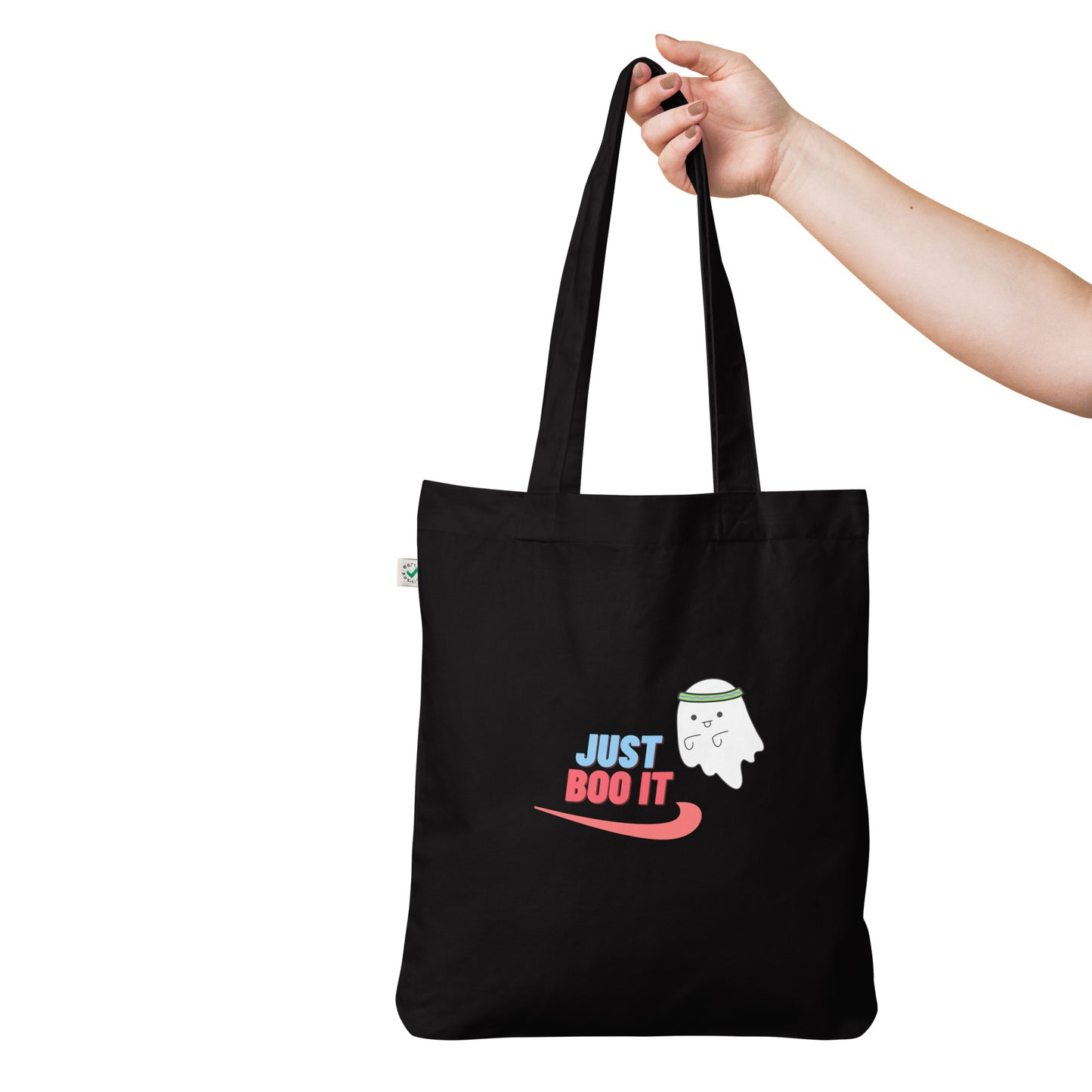 Just Boo It Organic fashion tote bag