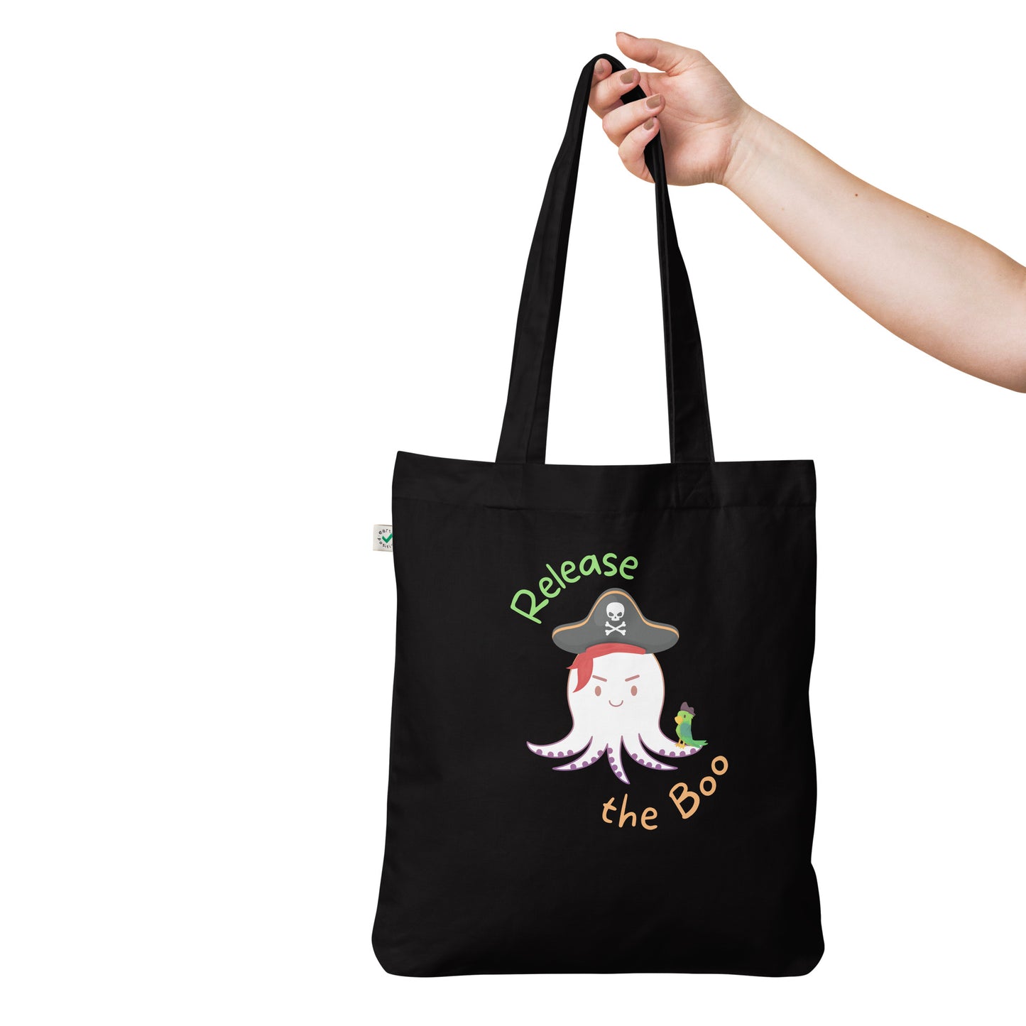 Release the Boo Organic fashion tote bag