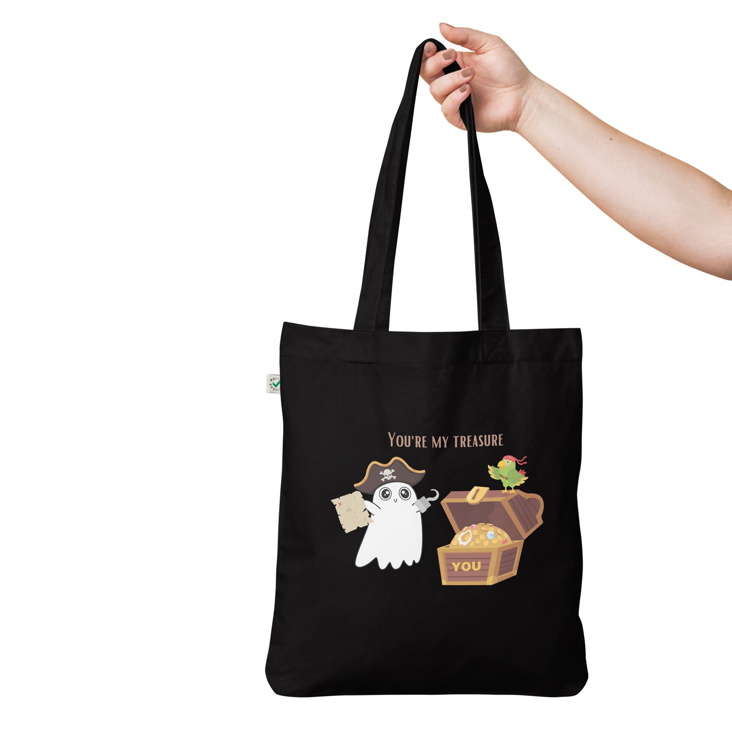 You're my treasure Organic fashion tote bag