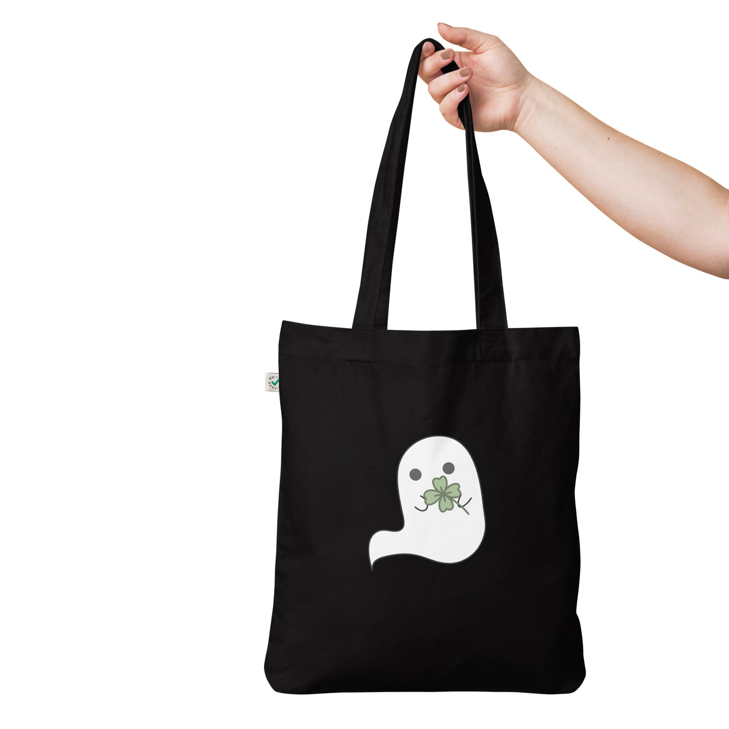 Clover Boo Organic fashion tote bag