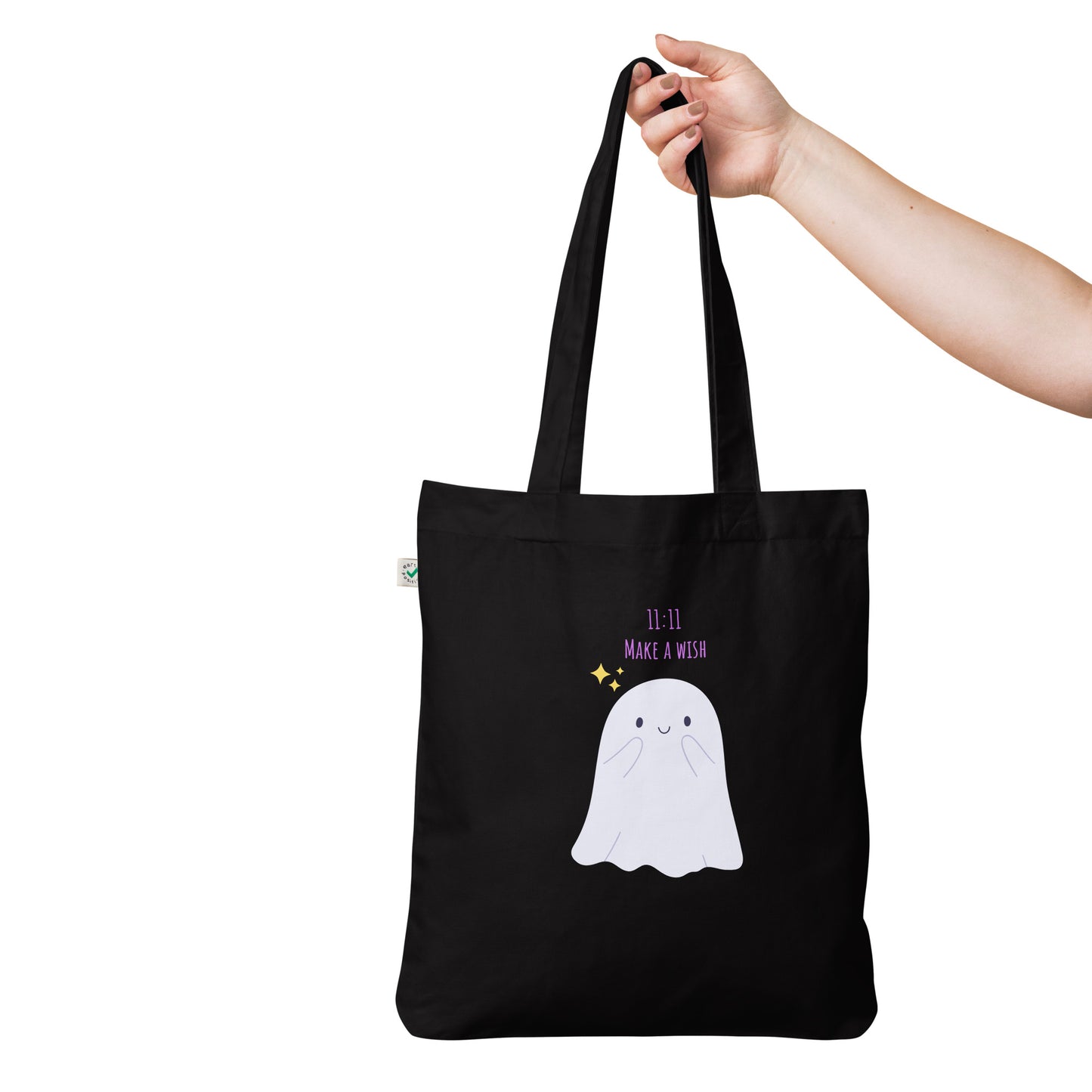 11:11 Organic fashion tote bag