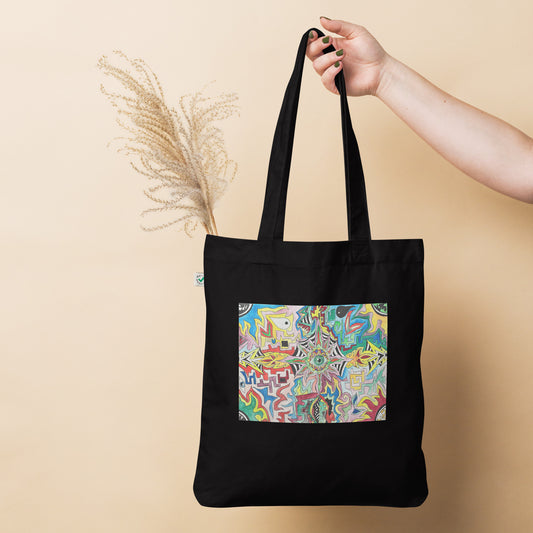 Vision Organic fashion tote bag