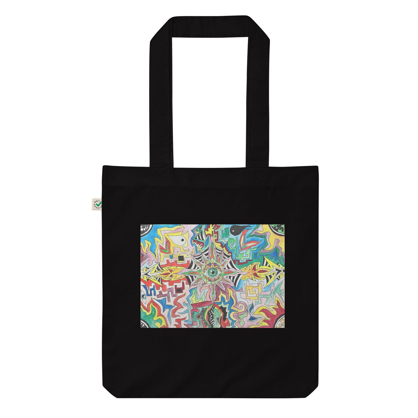 Vision Organic fashion tote bag