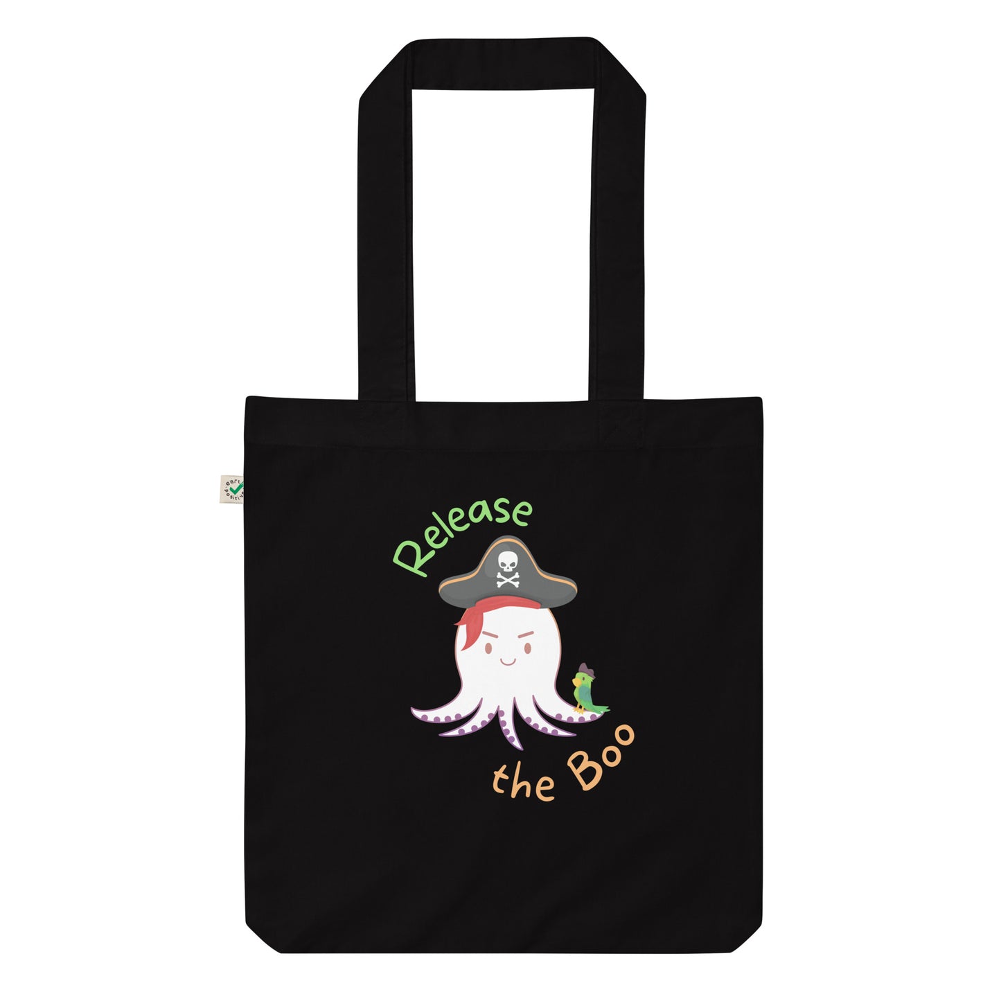 Release the Boo Organic fashion tote bag