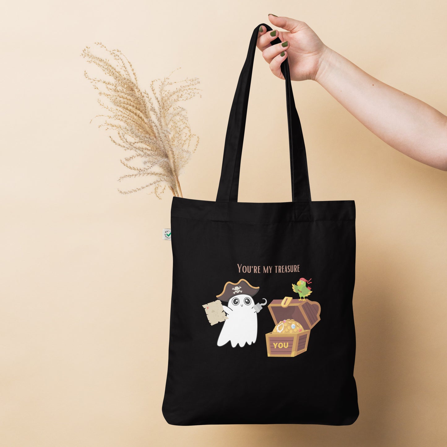 You're my treasure Organic fashion tote bag