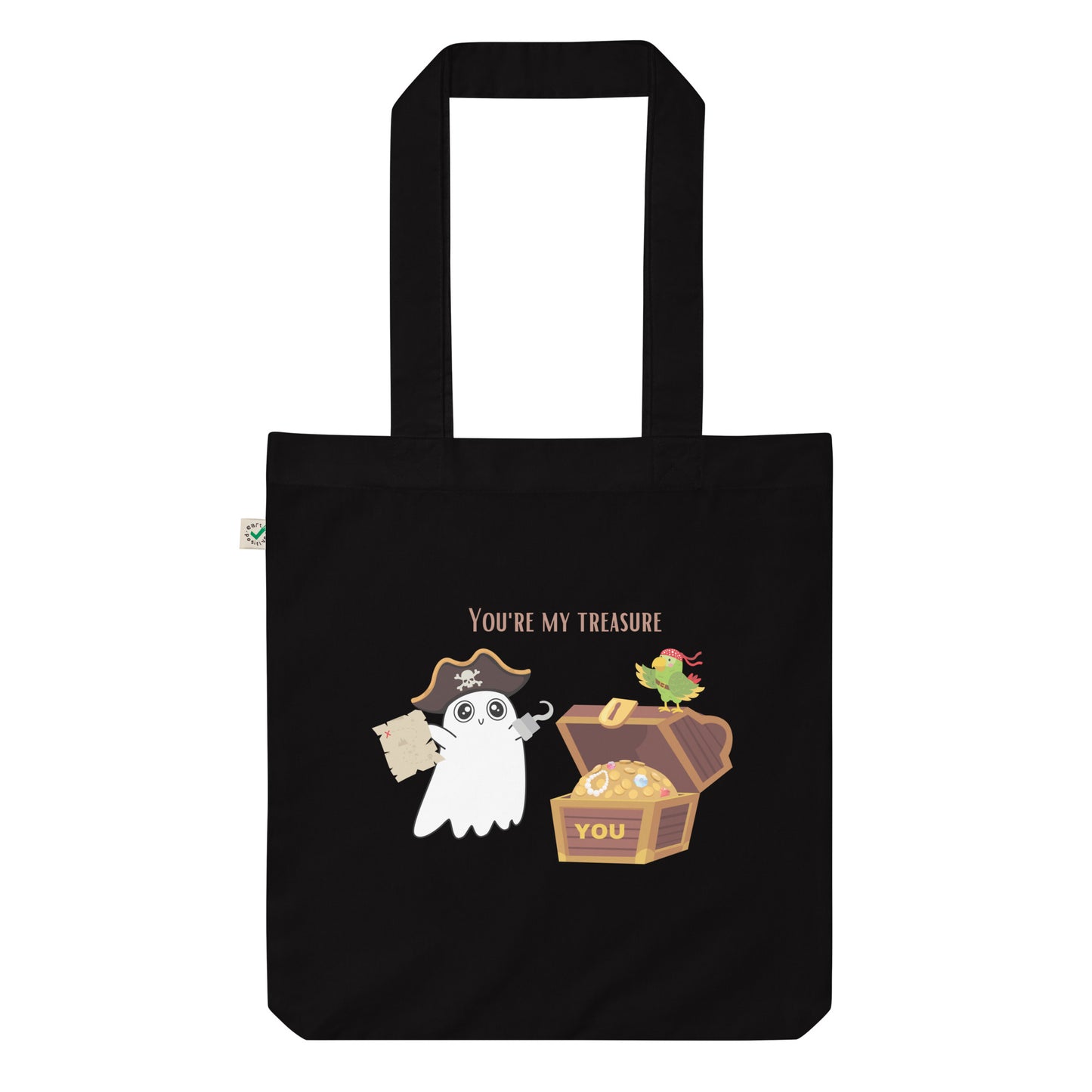 You're my treasure Organic fashion tote bag