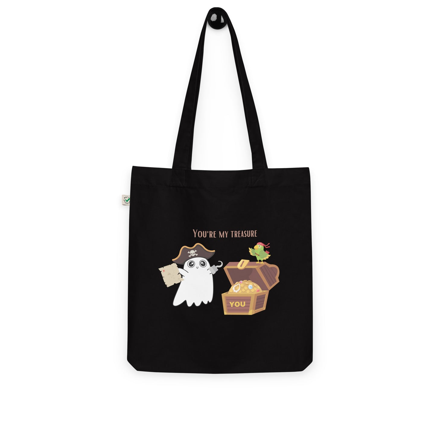 You're my treasure Organic fashion tote bag