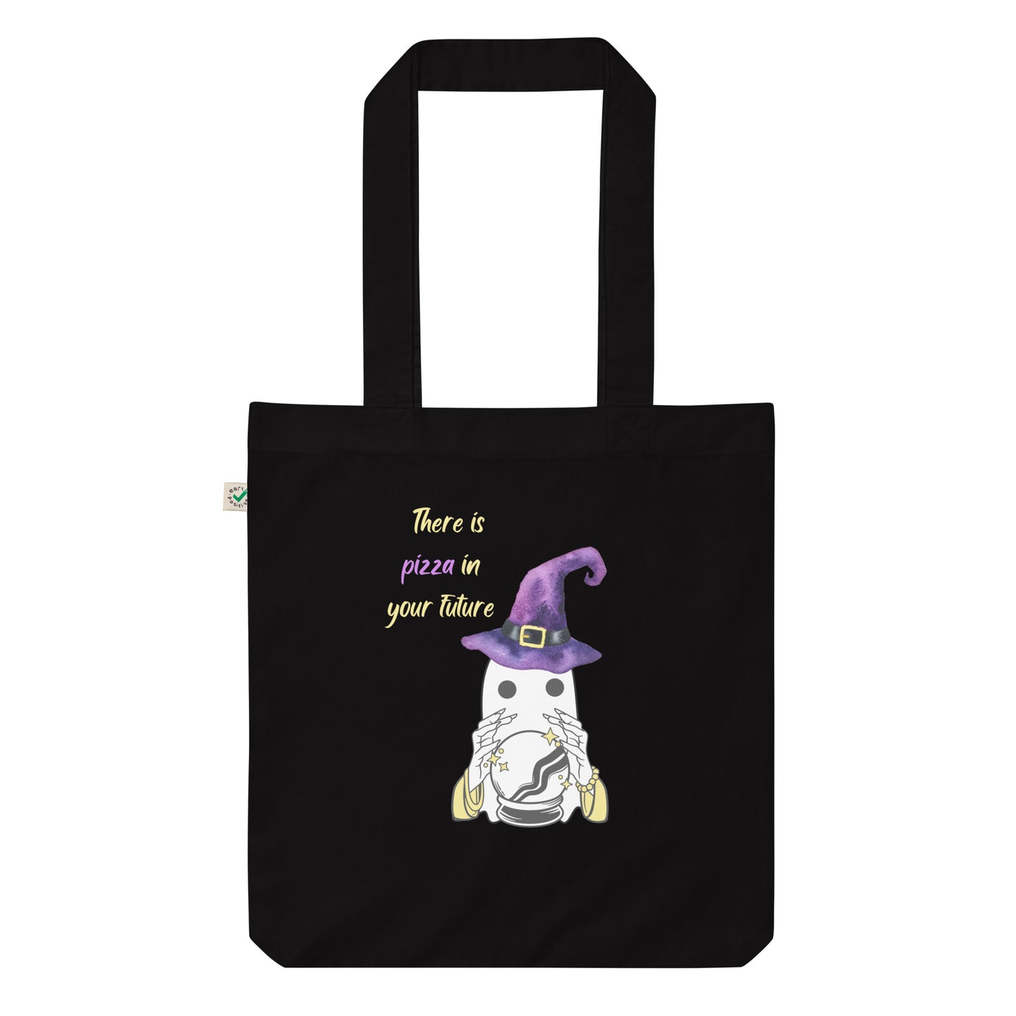 There is pizza in your future Organic fashion tote bag