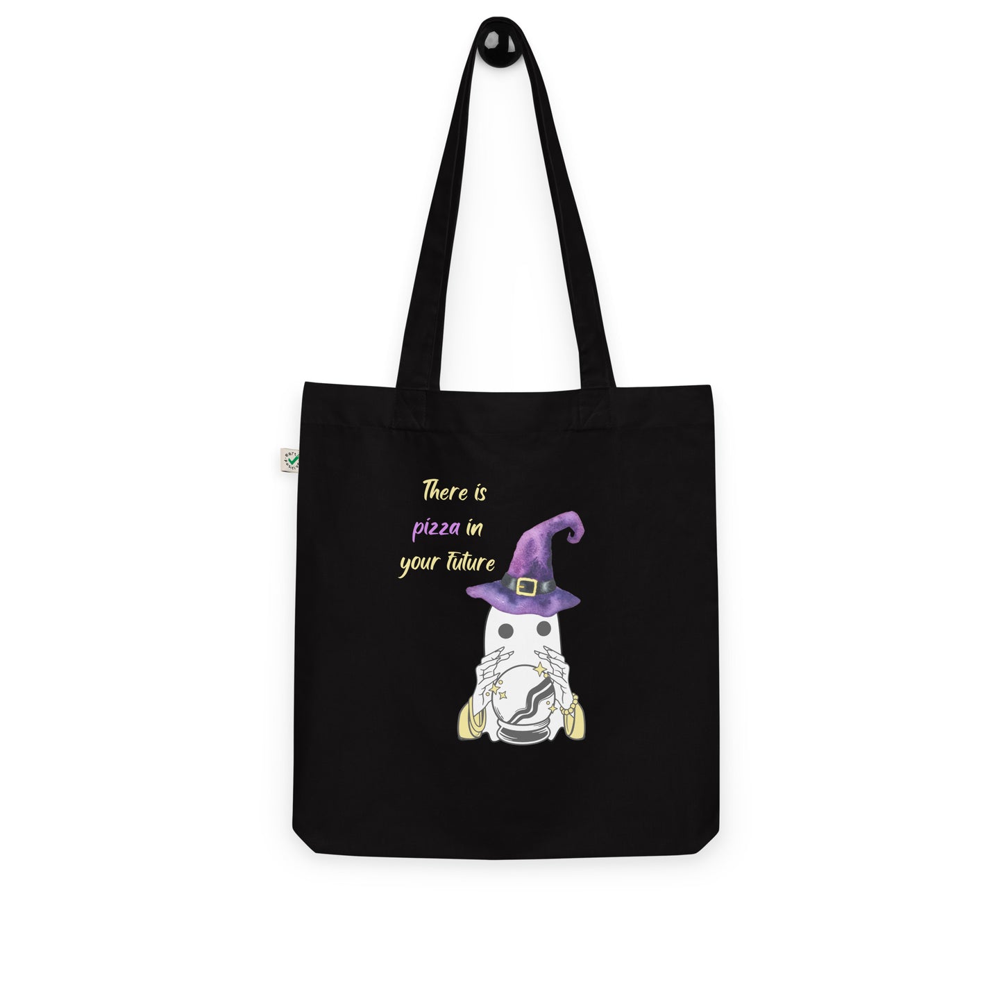 There is pizza in your future Organic fashion tote bag