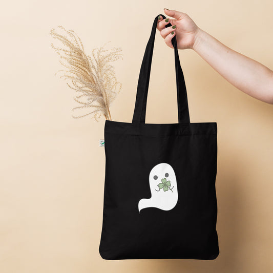 Clover Boo Organic fashion tote bag