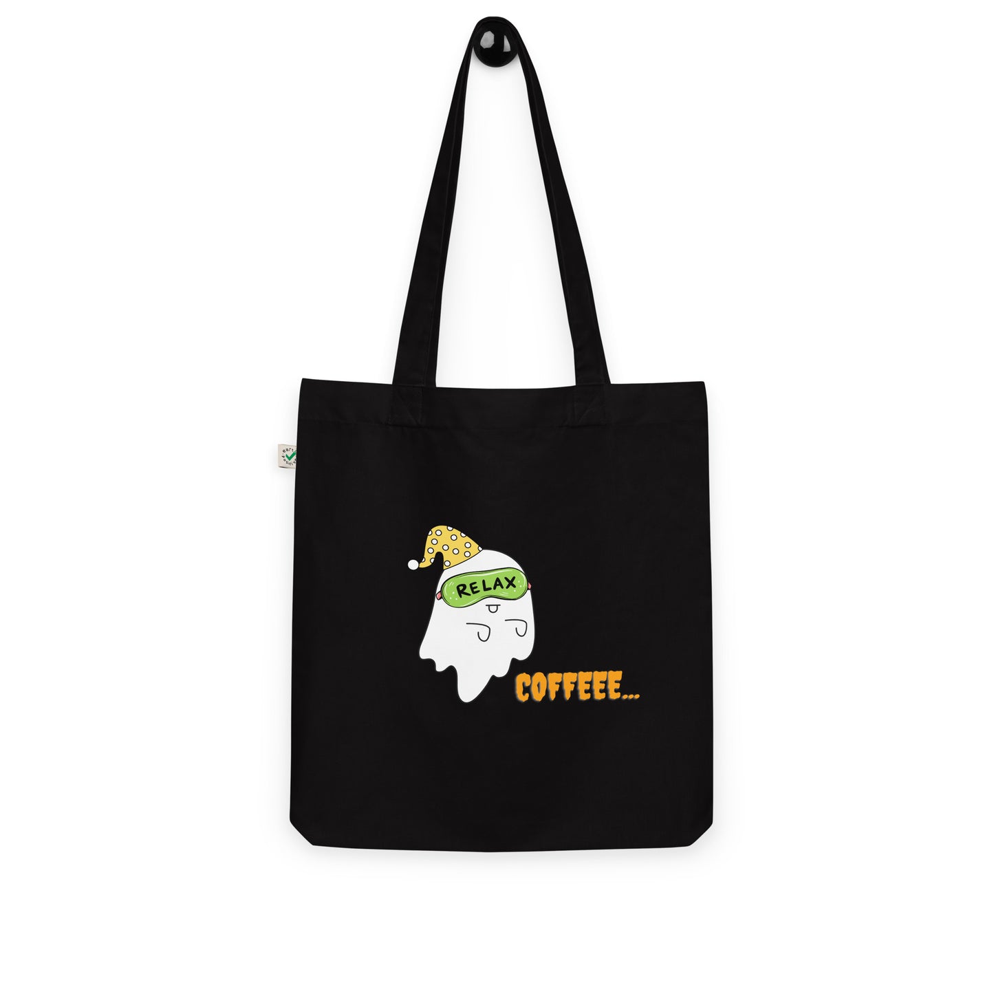 Coffee Boo Organic fashion tote bag