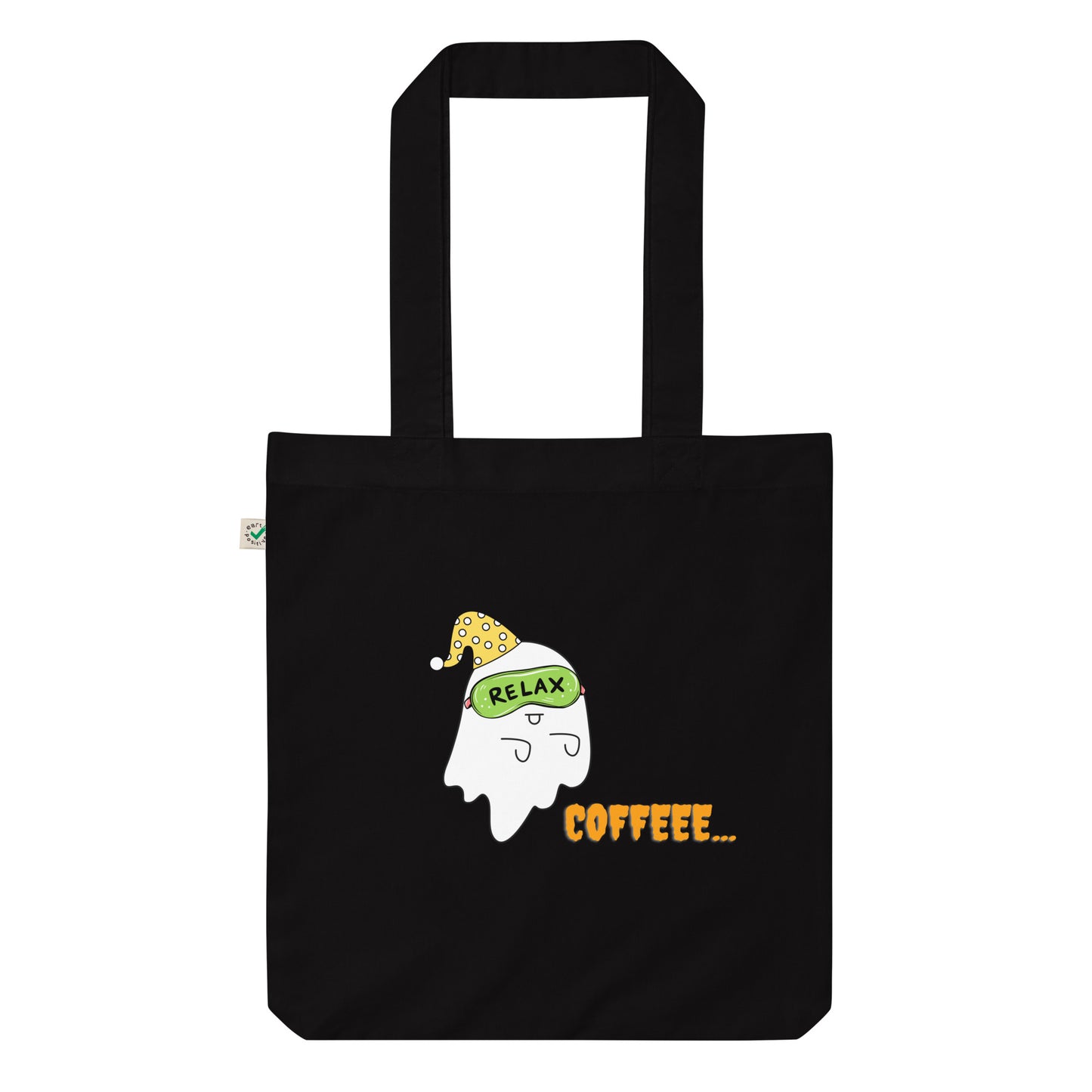 Coffee Boo Organic fashion tote bag