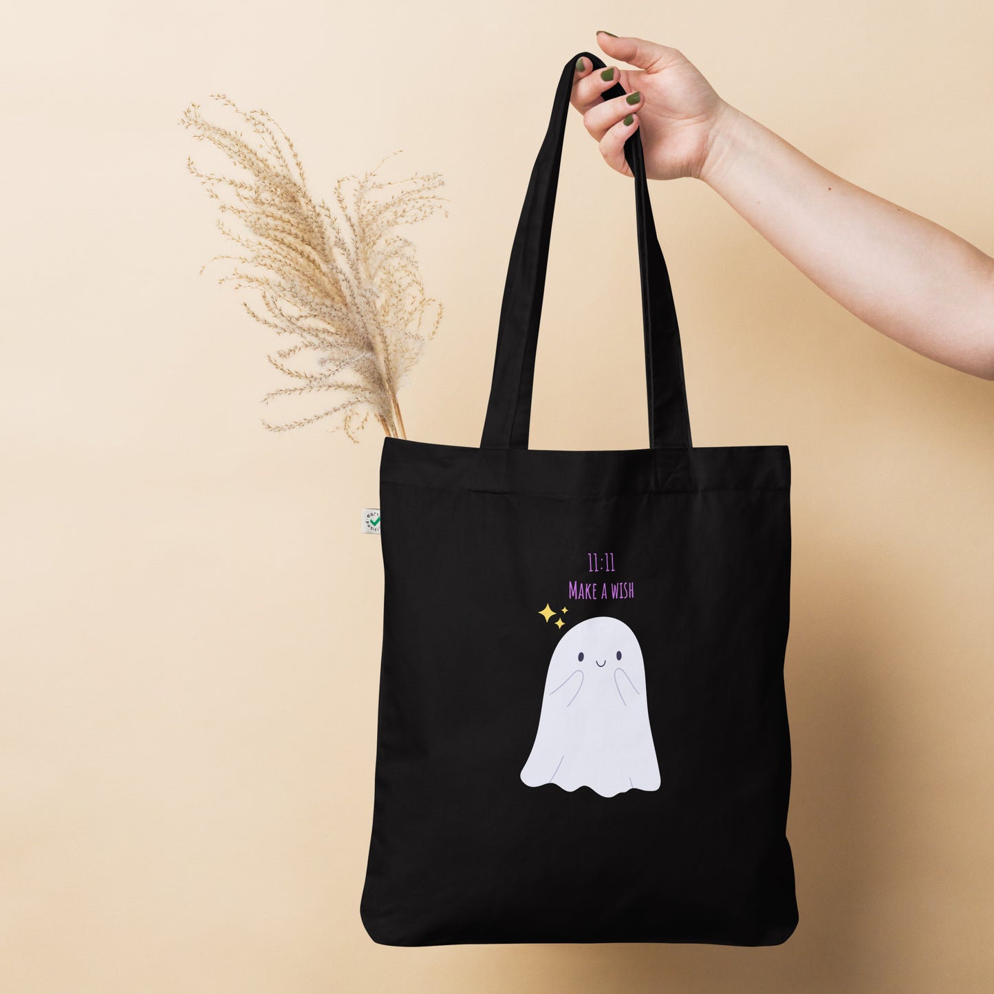 11:11 Organic fashion tote bag