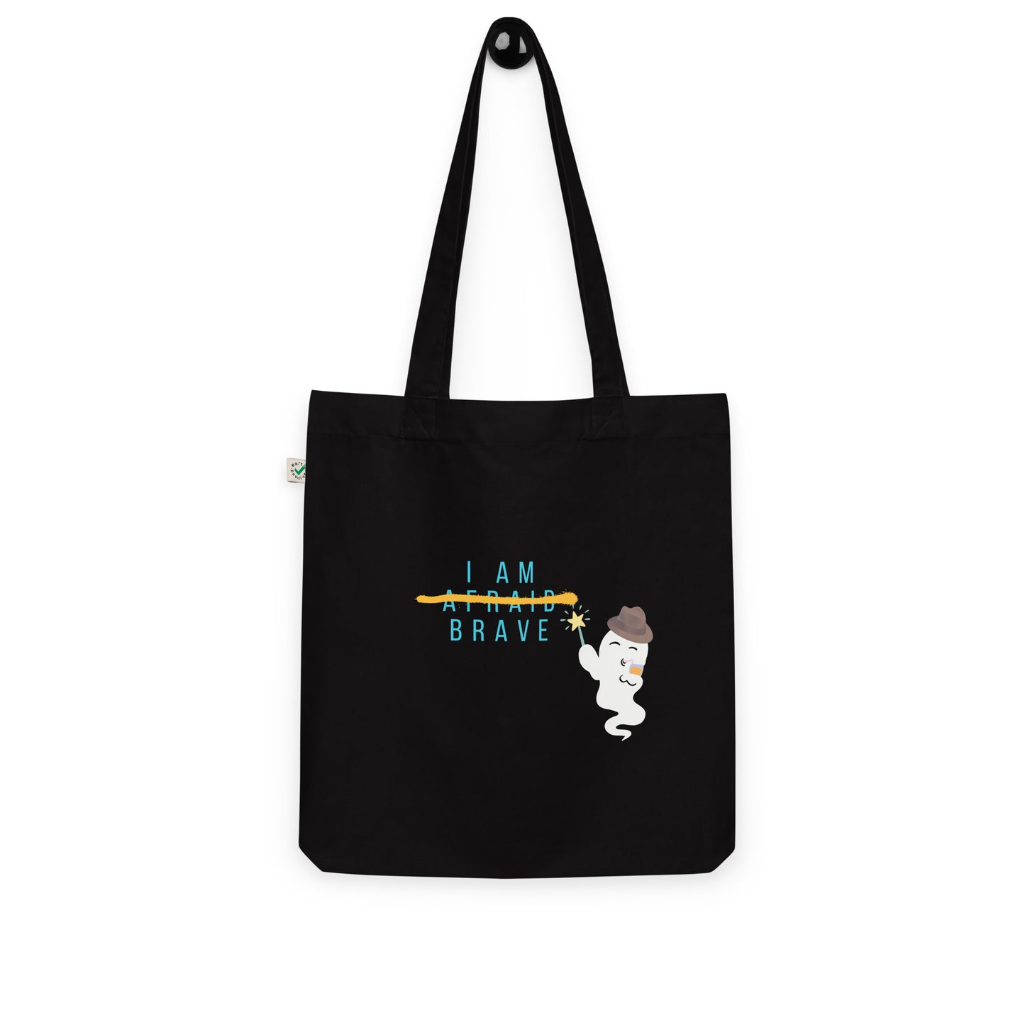 Brave Organic fashion tote bag