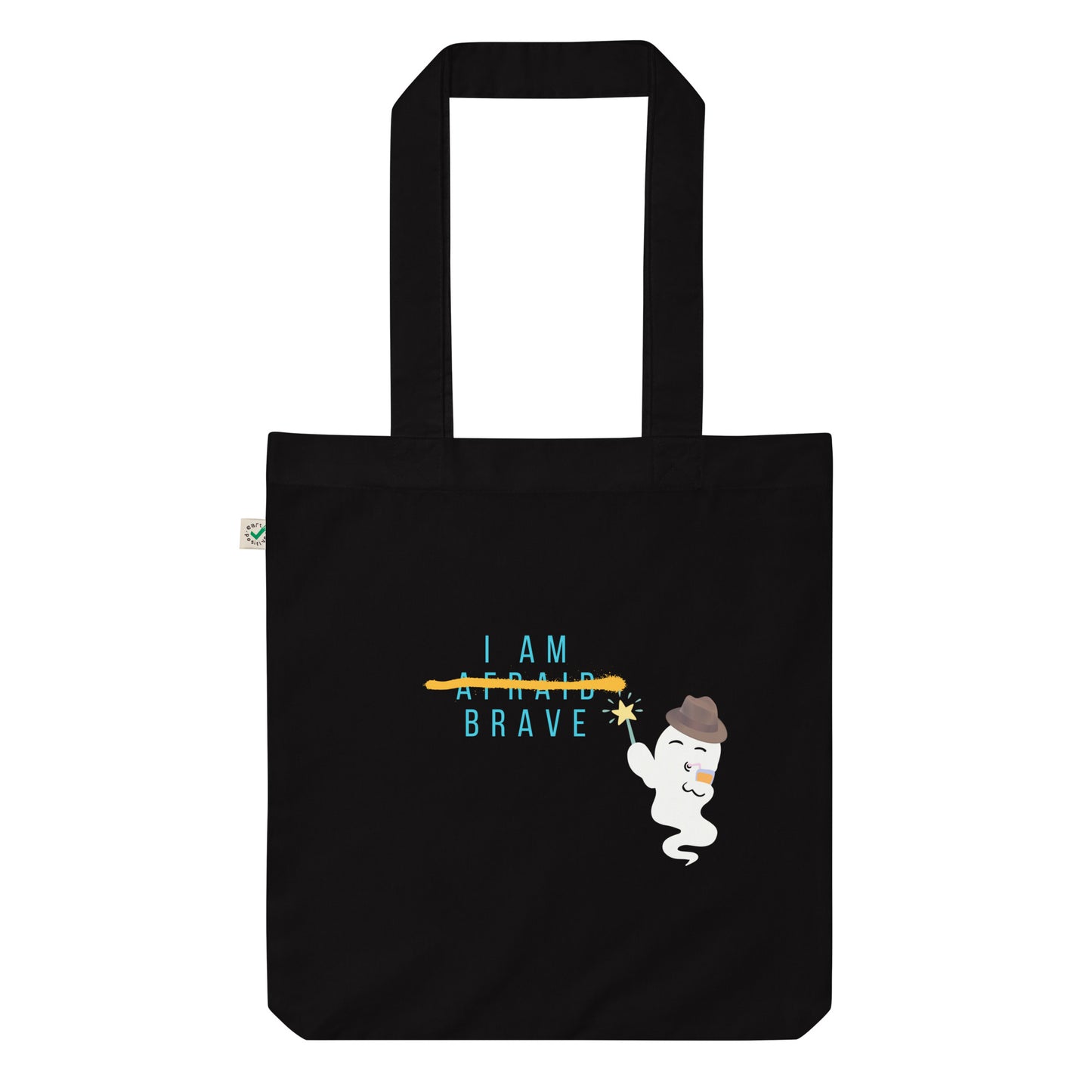 Brave Organic fashion tote bag