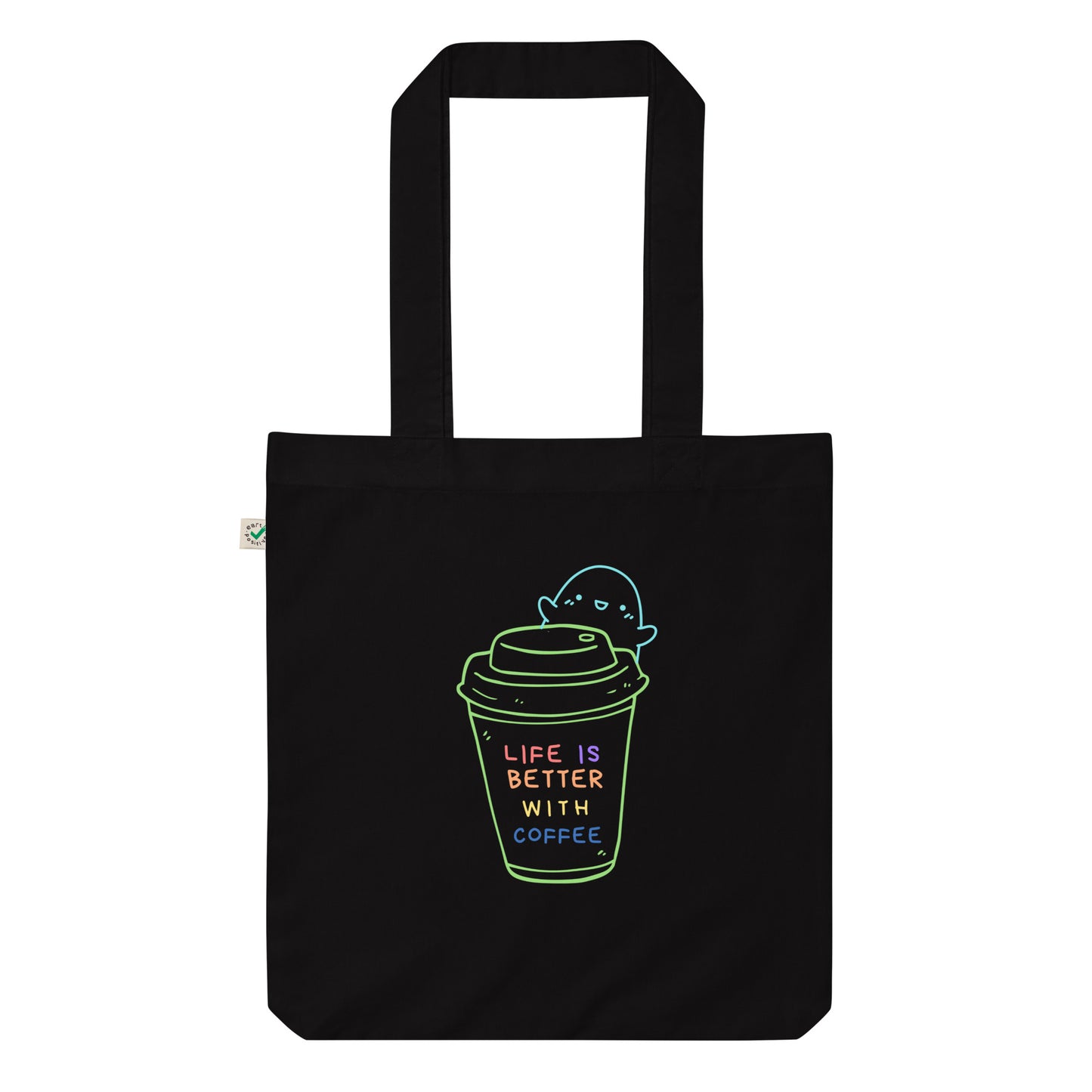 Coffee Organic fashion tote bag