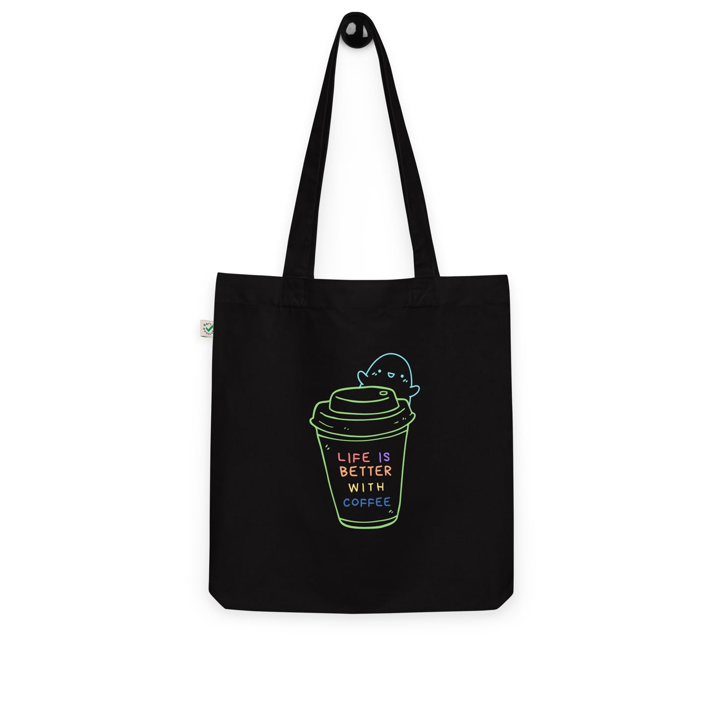 Coffee Organic fashion tote bag