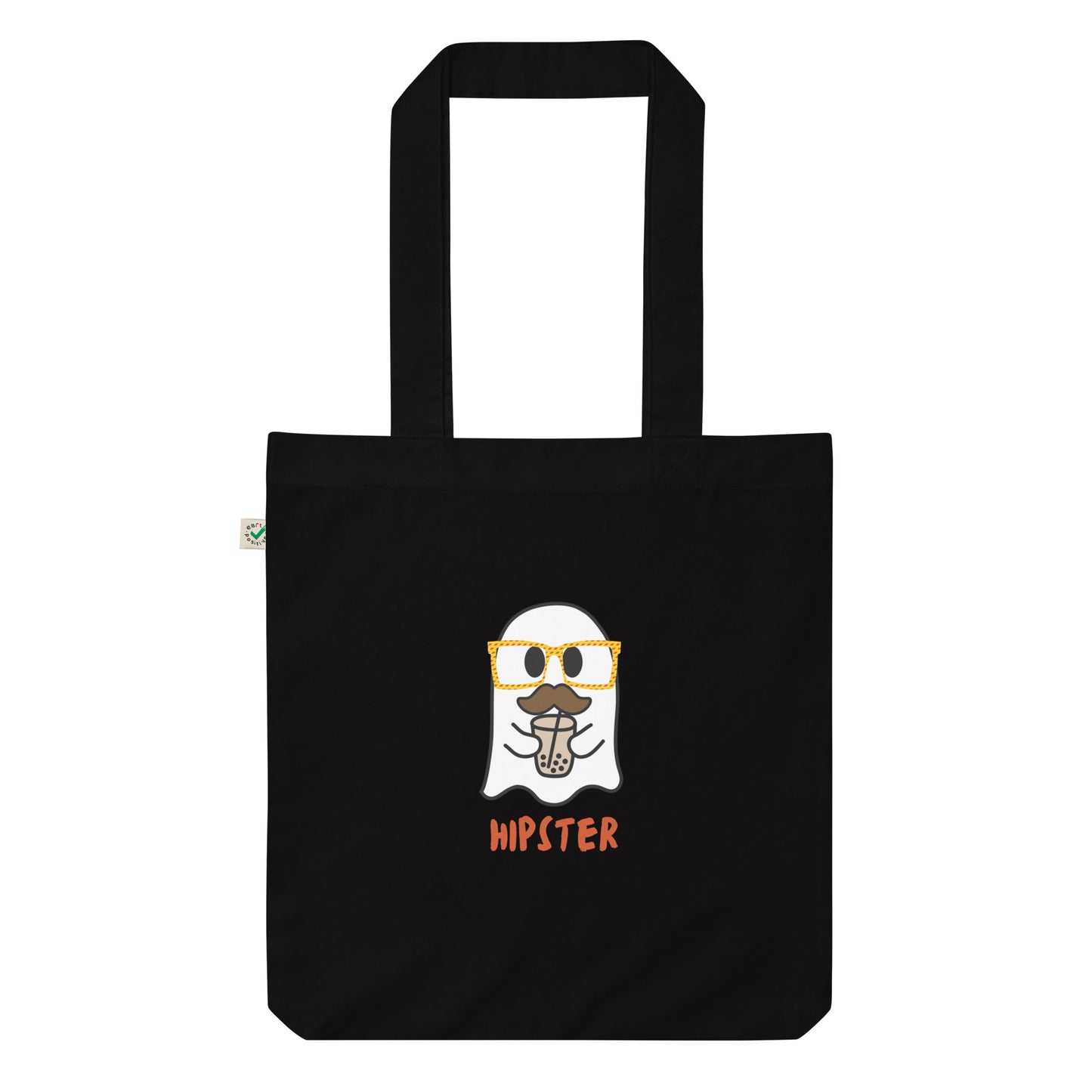 Hipster Organic fashion tote bag