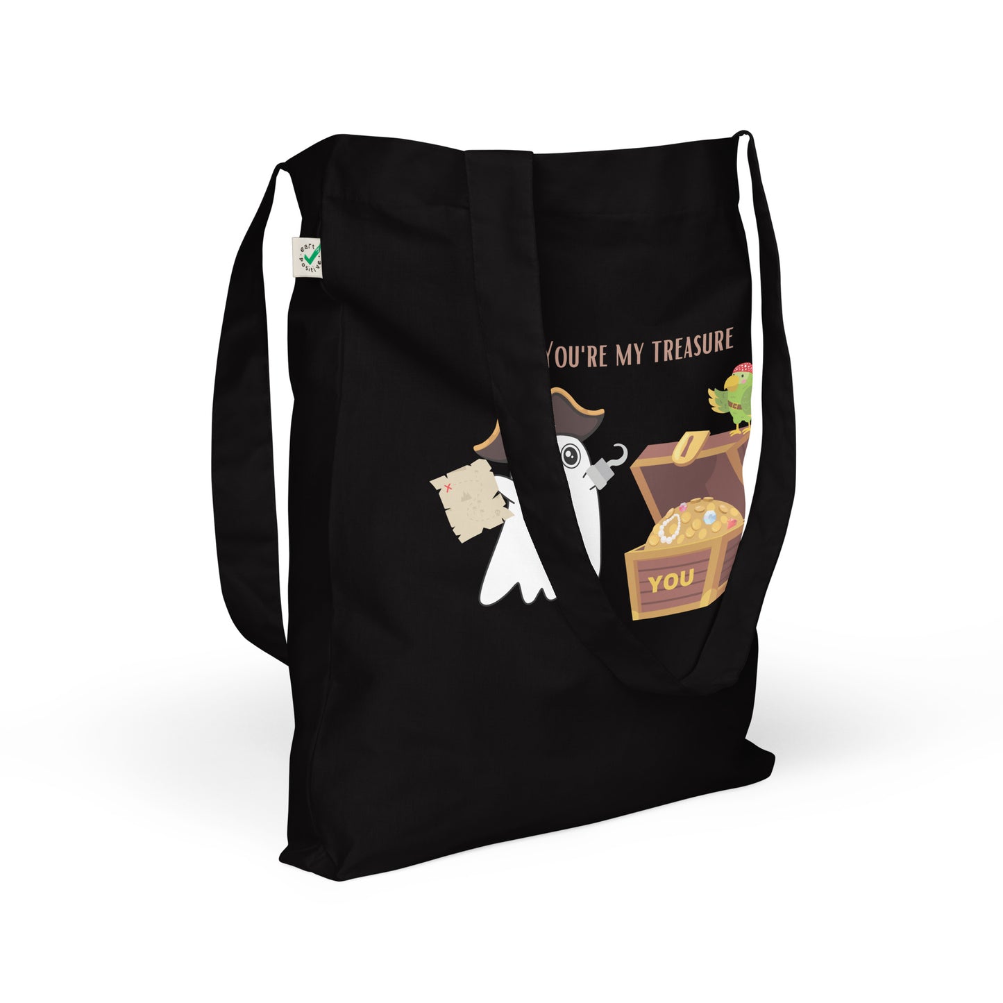 You're my treasure Organic fashion tote bag