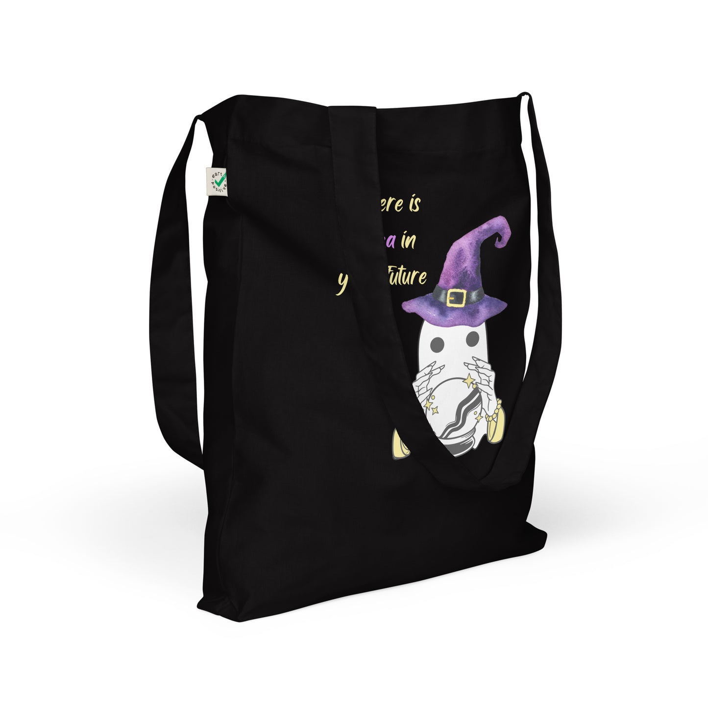 There is pizza in your future Organic fashion tote bag