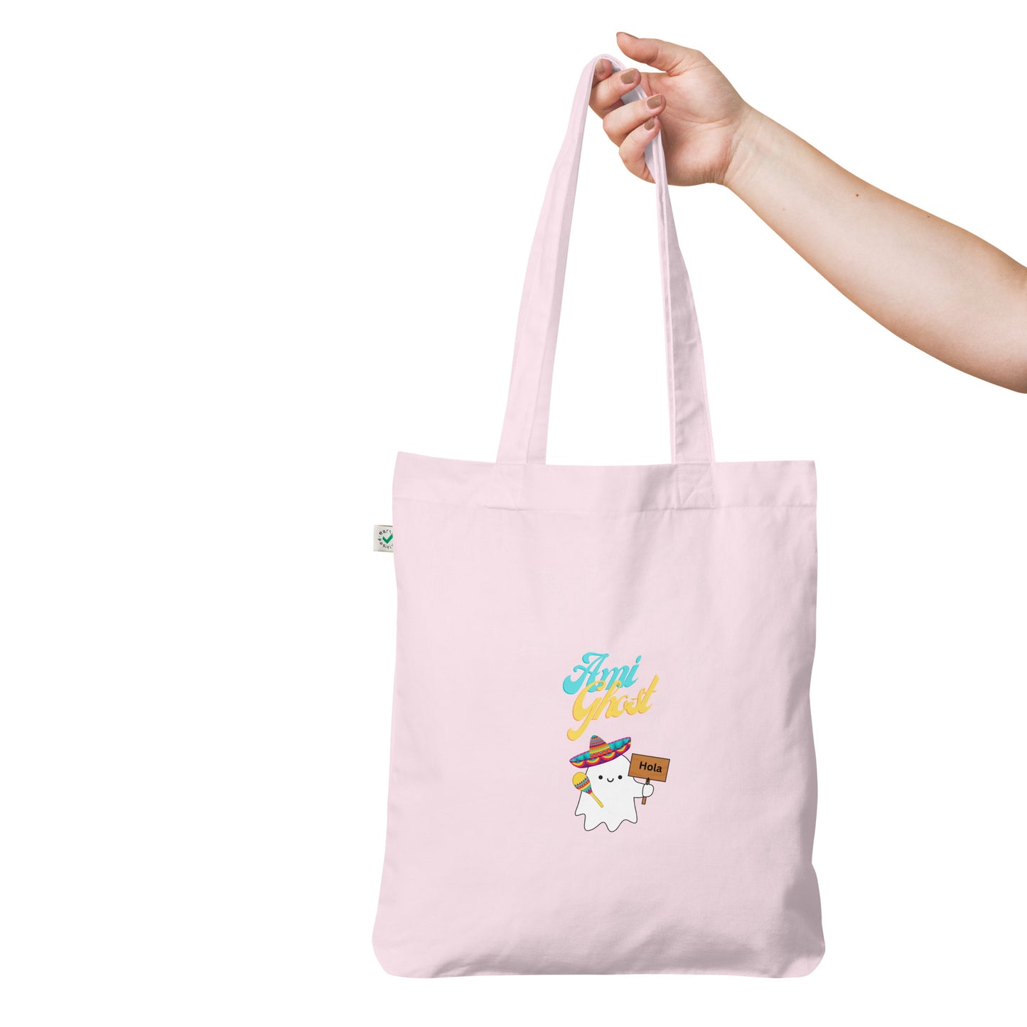 Amighost Organic fashion tote bag