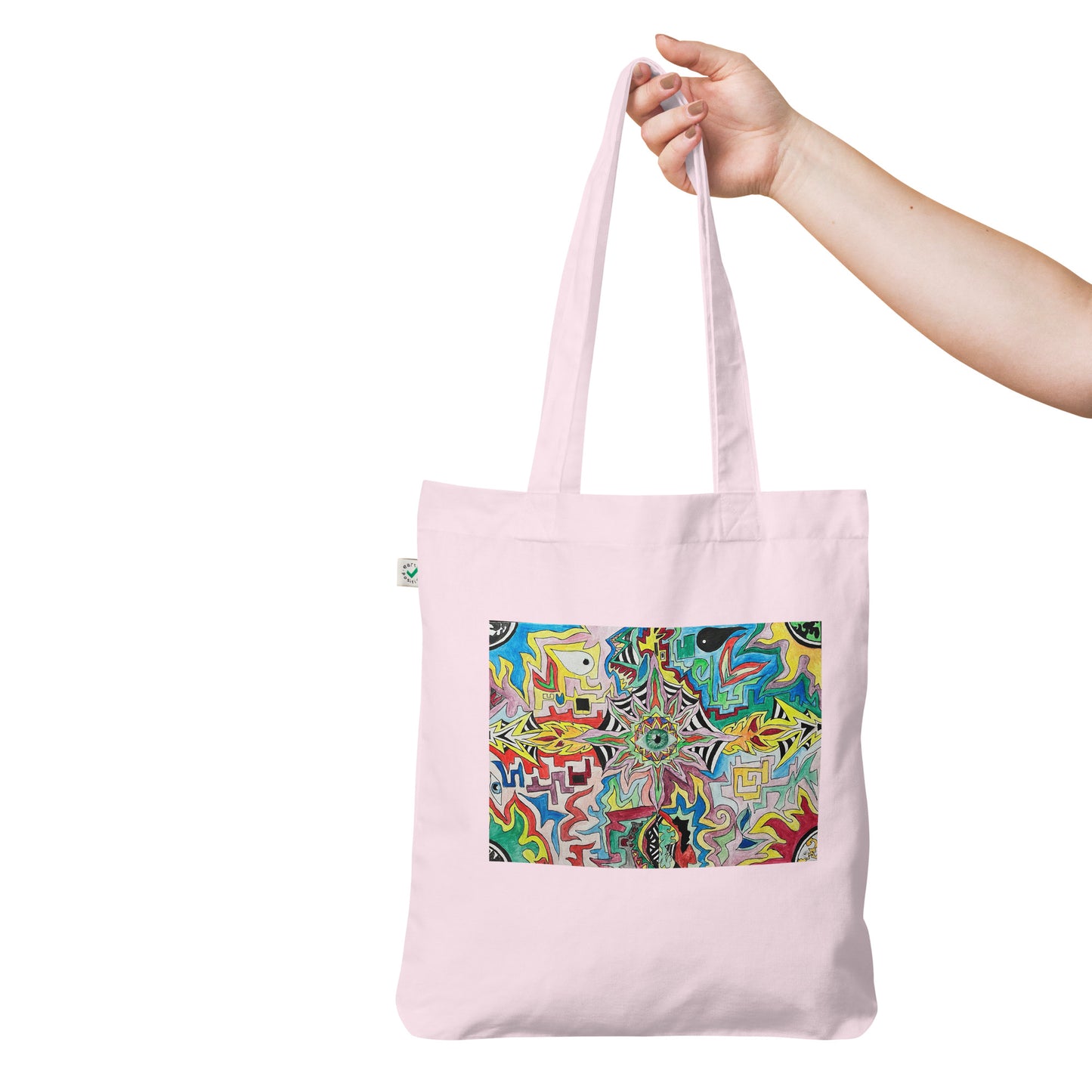 Vision Organic fashion tote bag