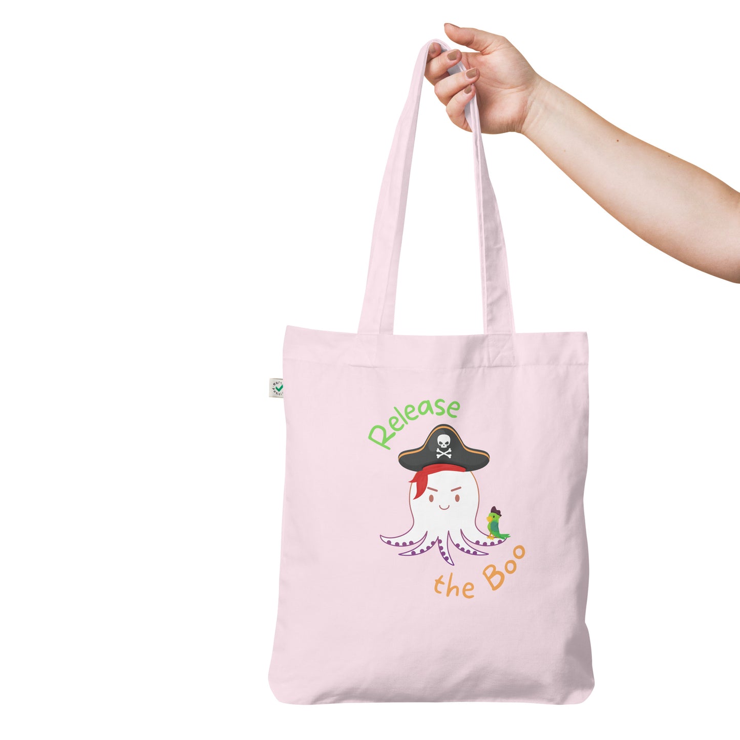 Release the Boo Organic fashion tote bag