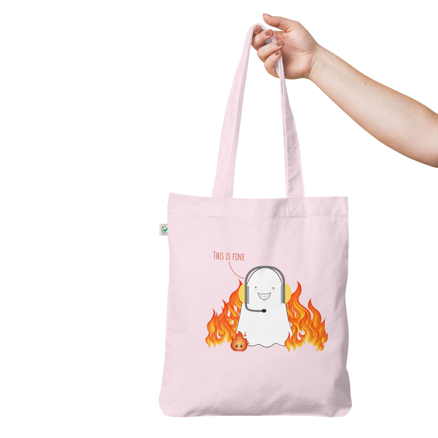 This is fine Organic fashion tote bag