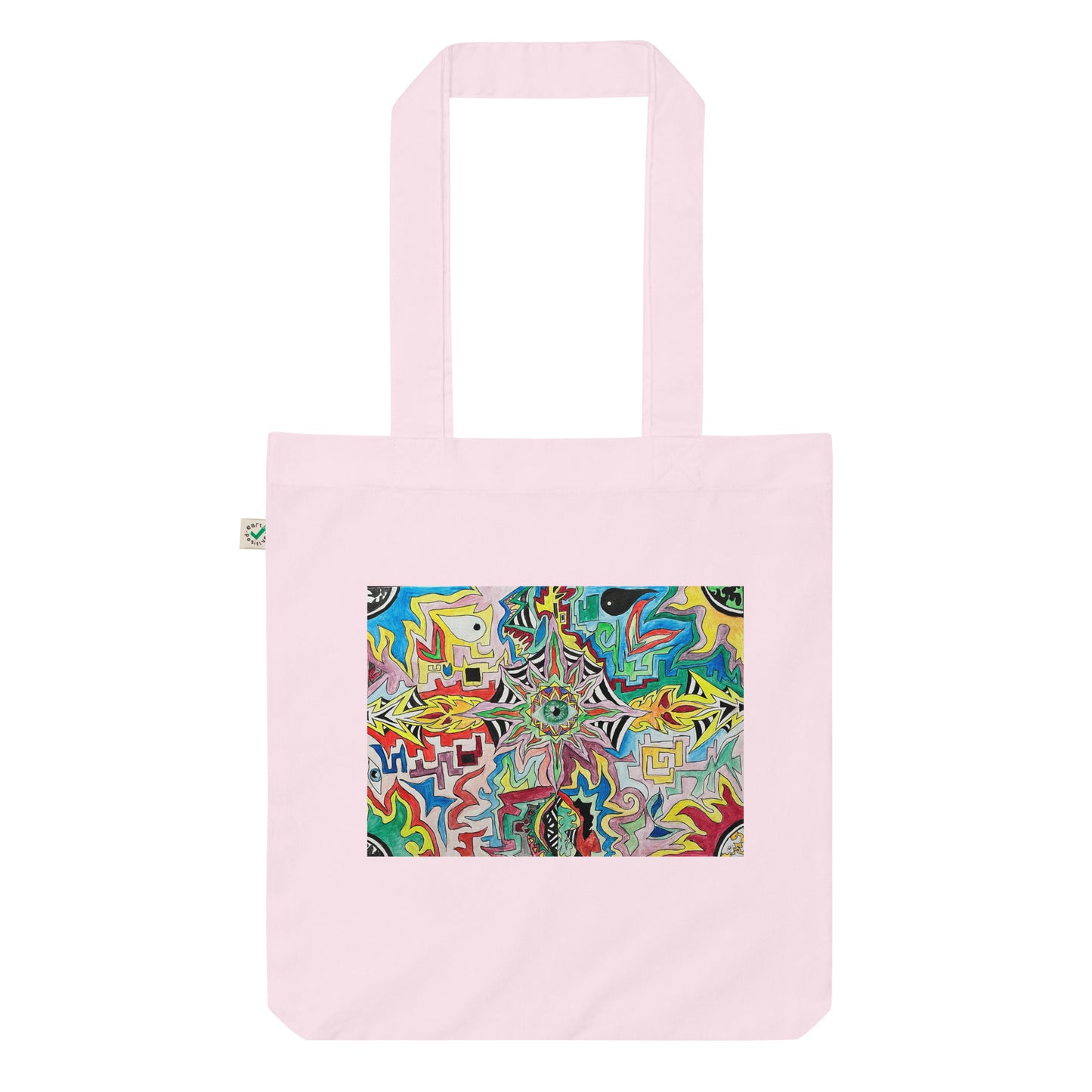 Vision Organic fashion tote bag