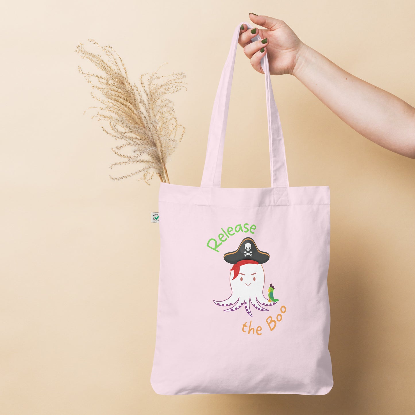 Release the Boo Organic fashion tote bag