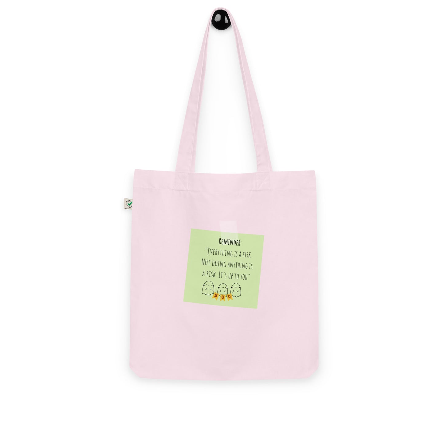 Reminder Organic fashion tote bag