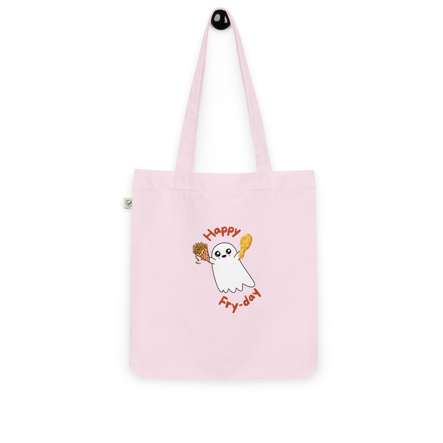 Happy Fry-day Organic fashion tote bag