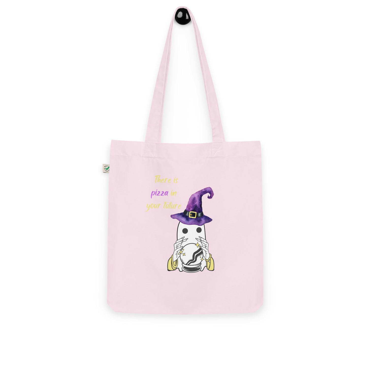 There is pizza in your future Organic fashion tote bag