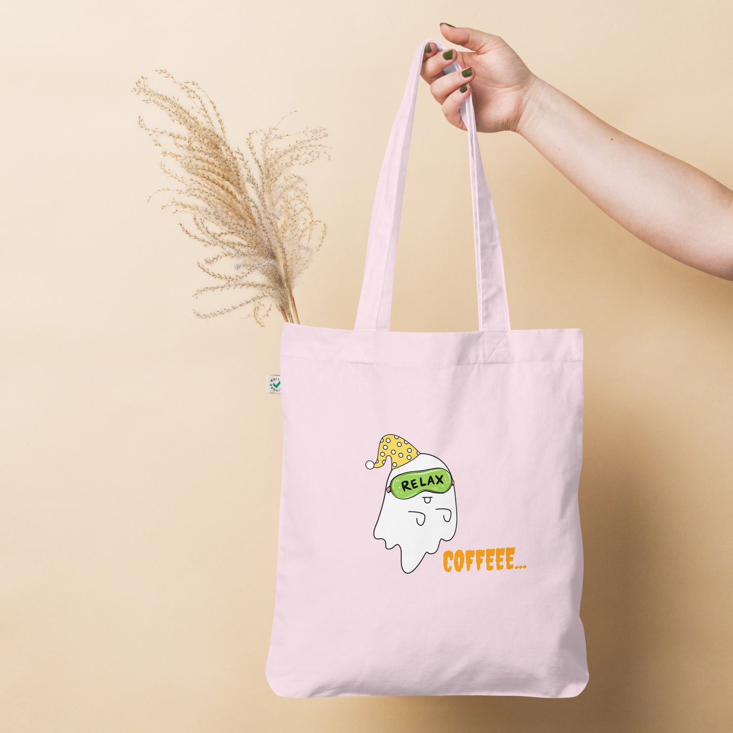 Coffee Boo Organic fashion tote bag