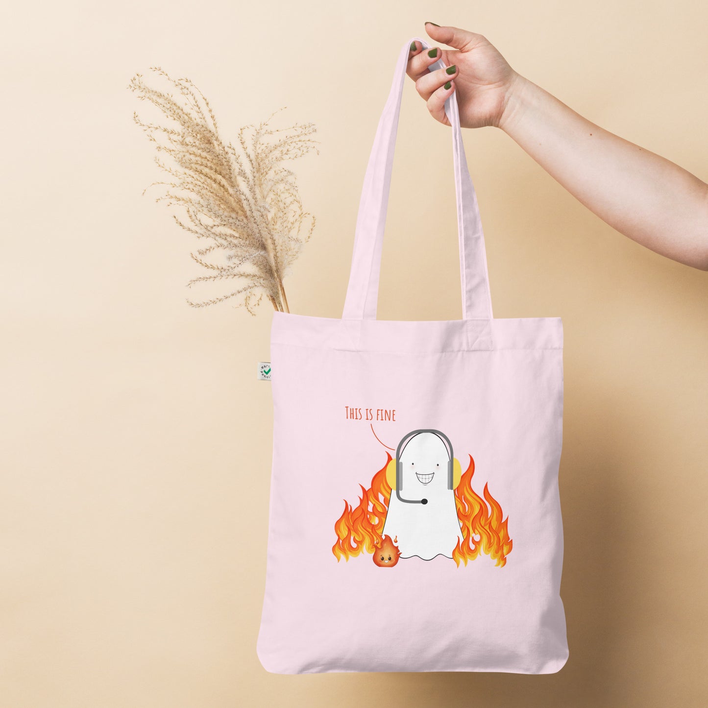 This is fine Organic fashion tote bag