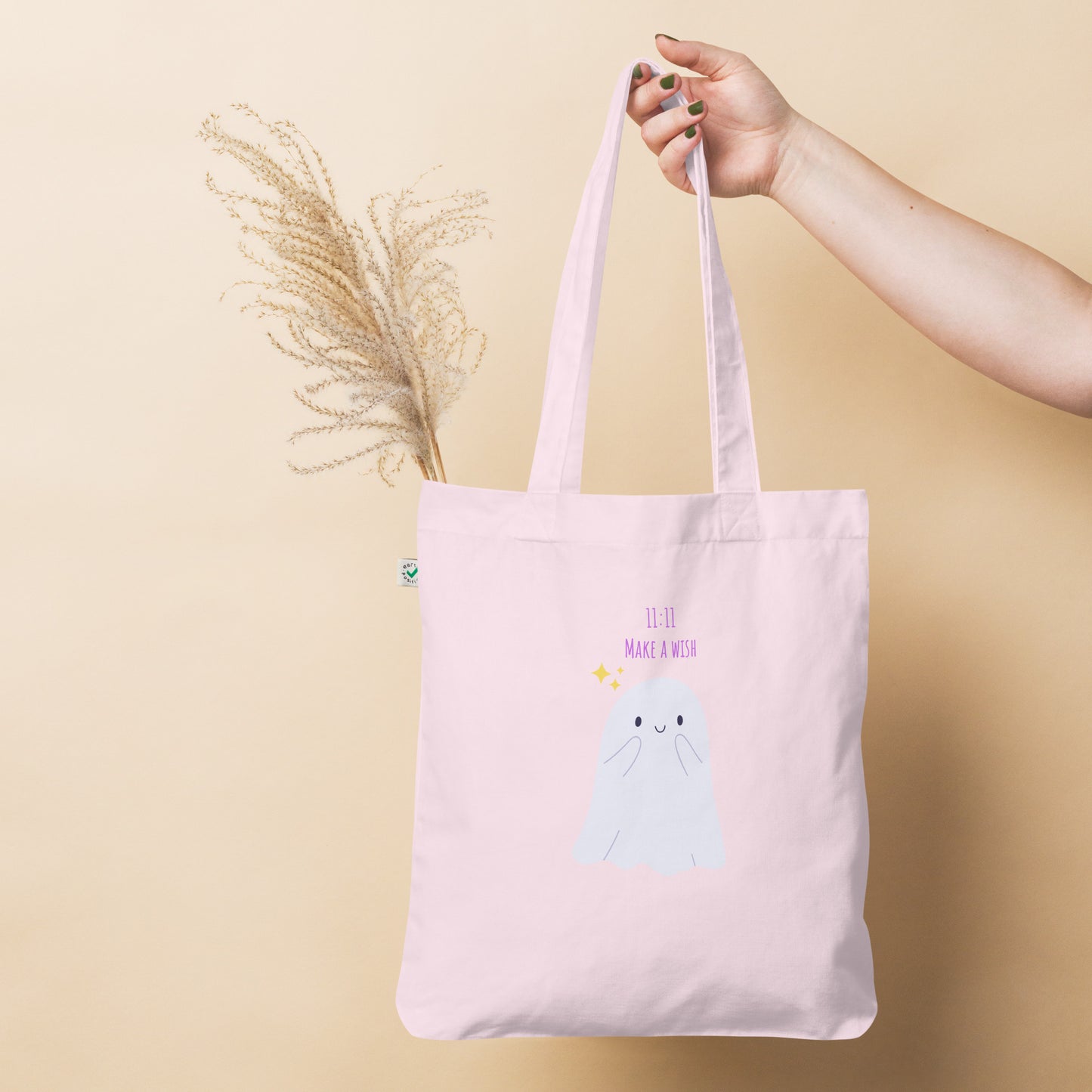 11:11 Organic fashion tote bag